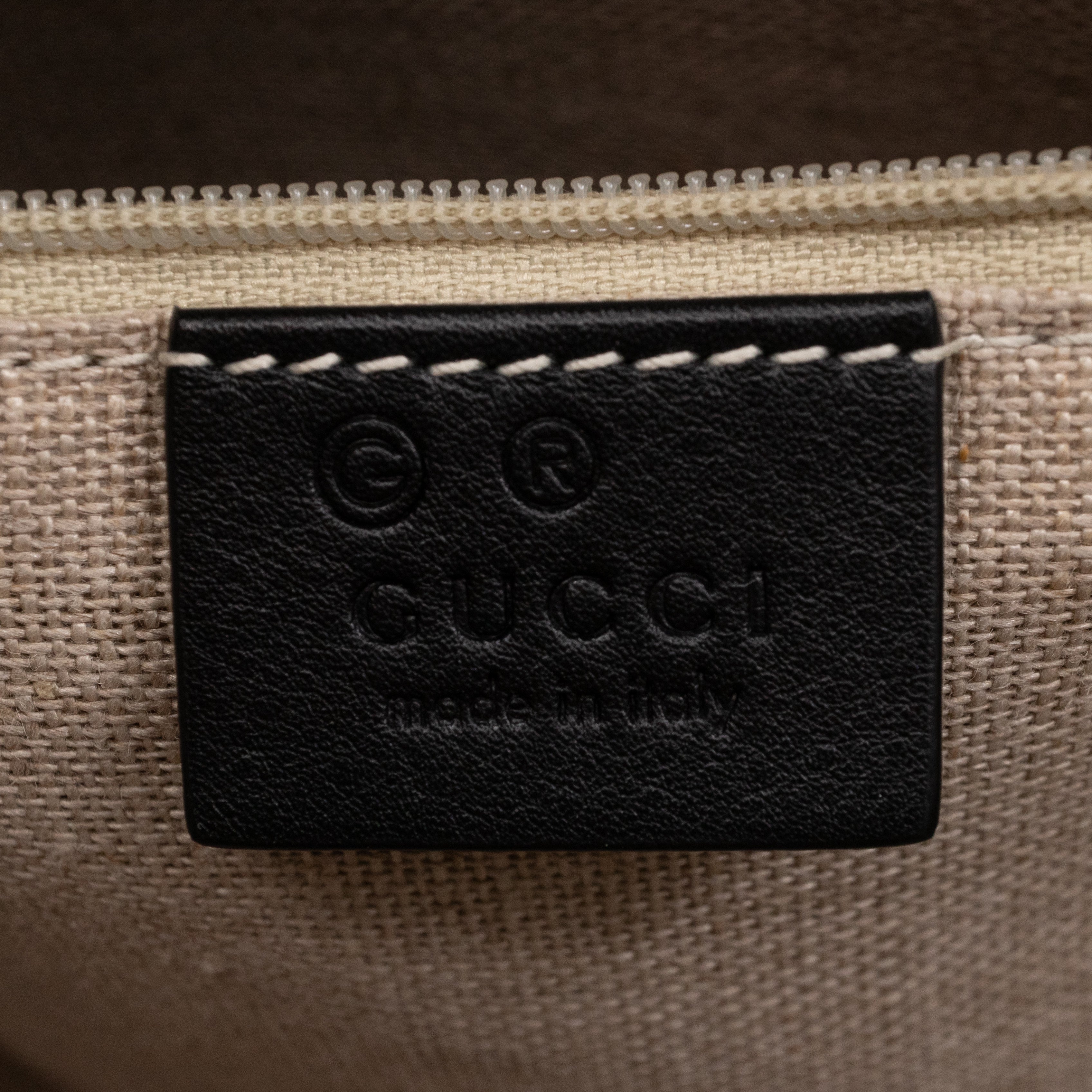 Dome Shoulder Bag Microguccissima Black Leather