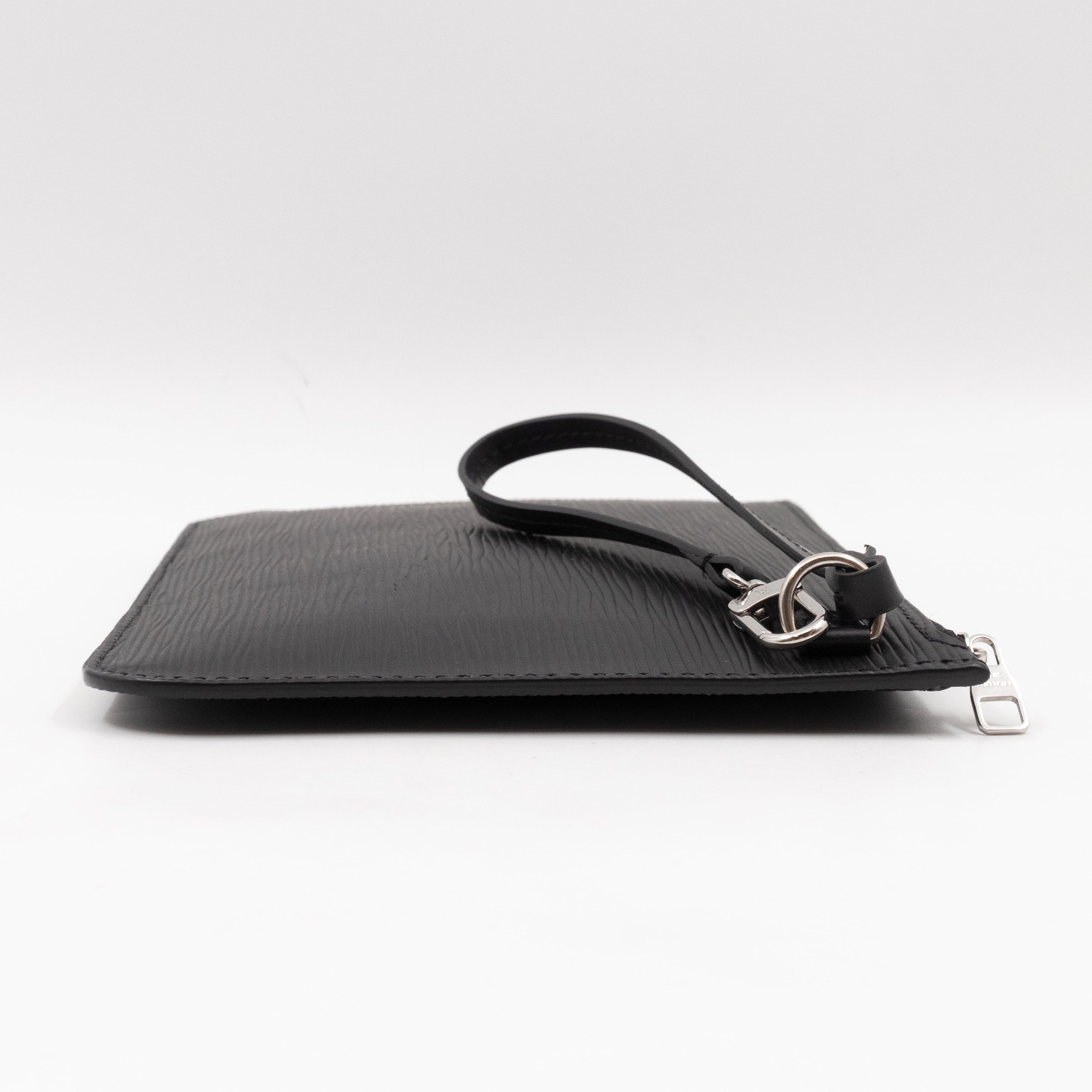 Neverfull Pochette Black Epi Leather
