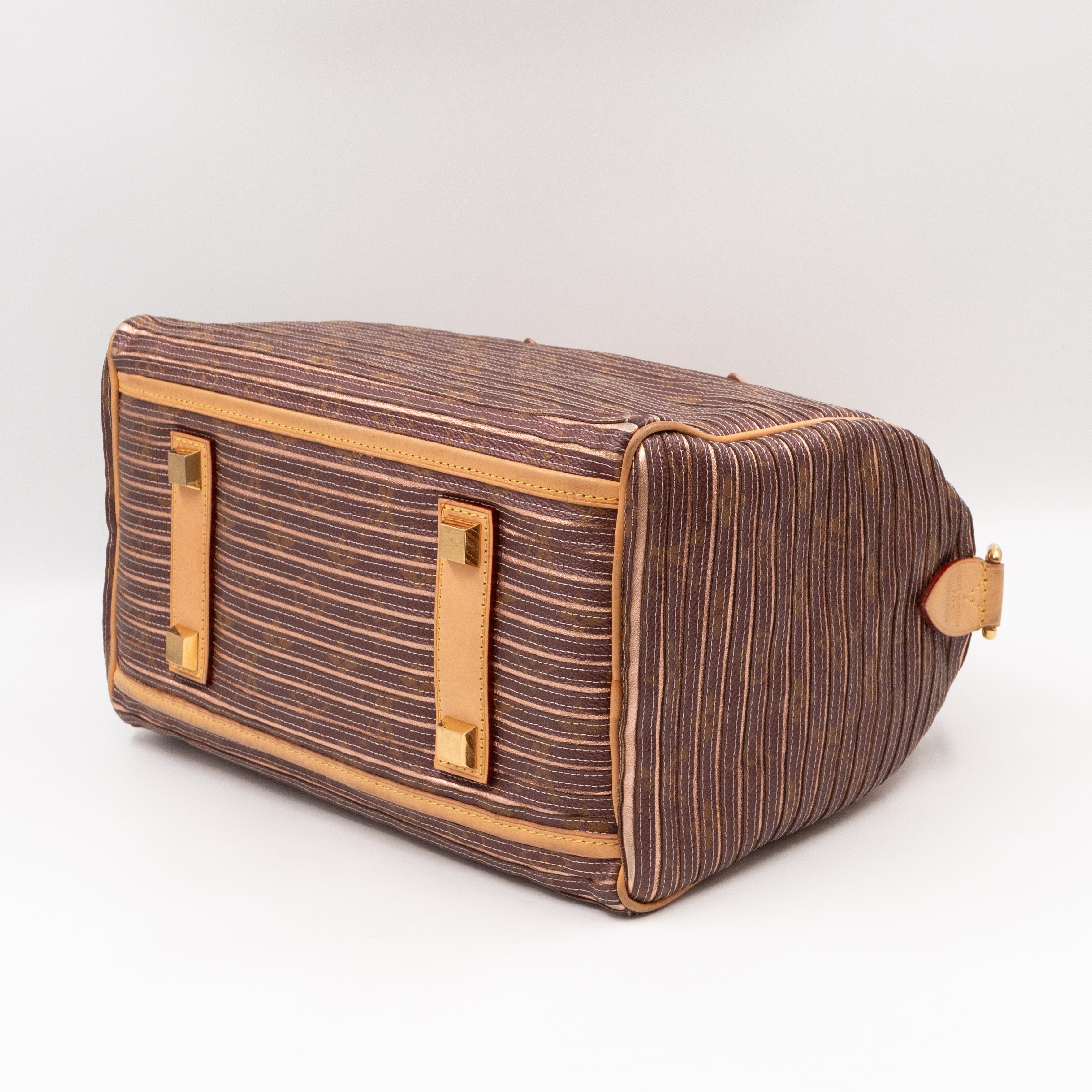 Speedy 30 Bandouliere Monogram Eden Peche