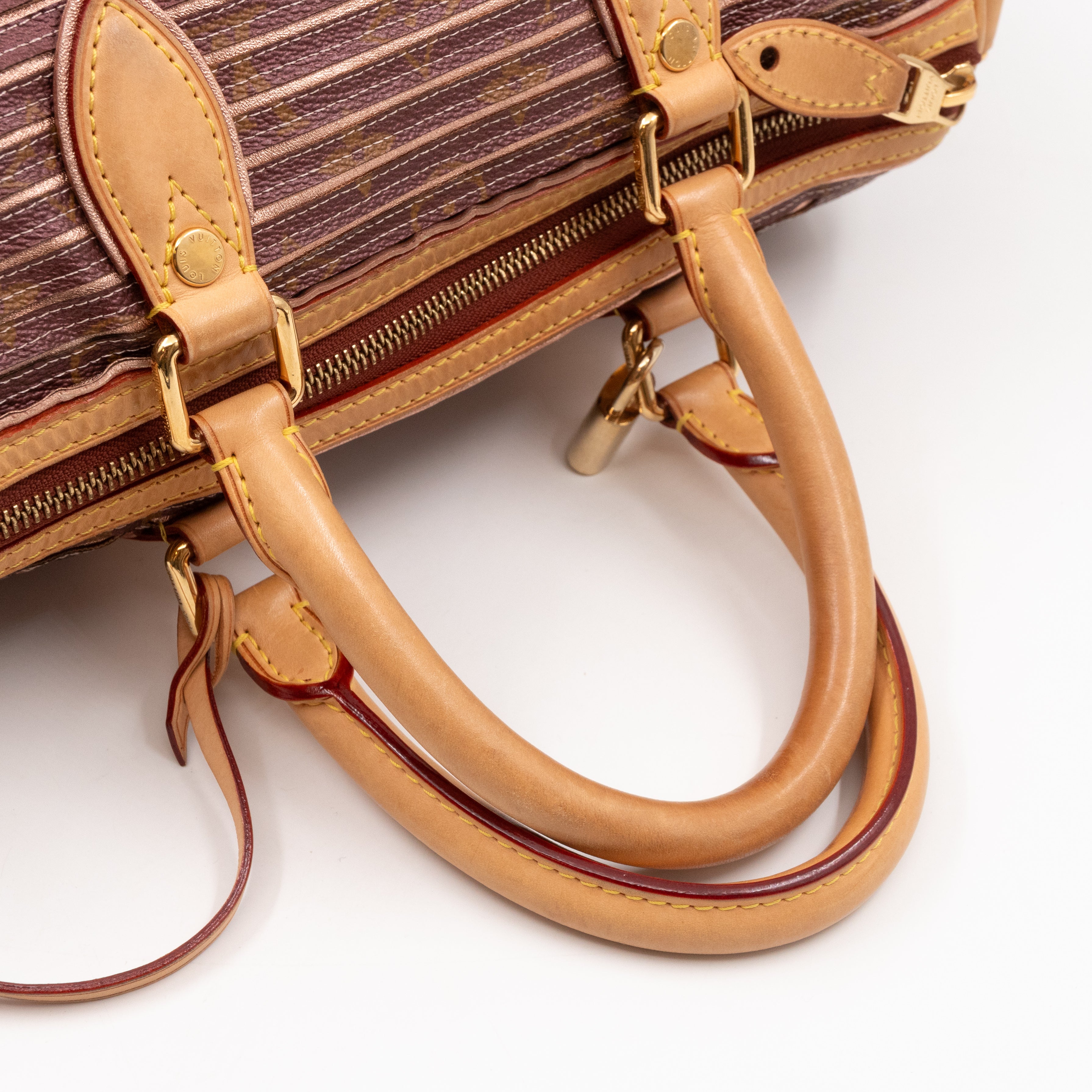 Speedy 30 Bandouliere Monogram Eden Peche