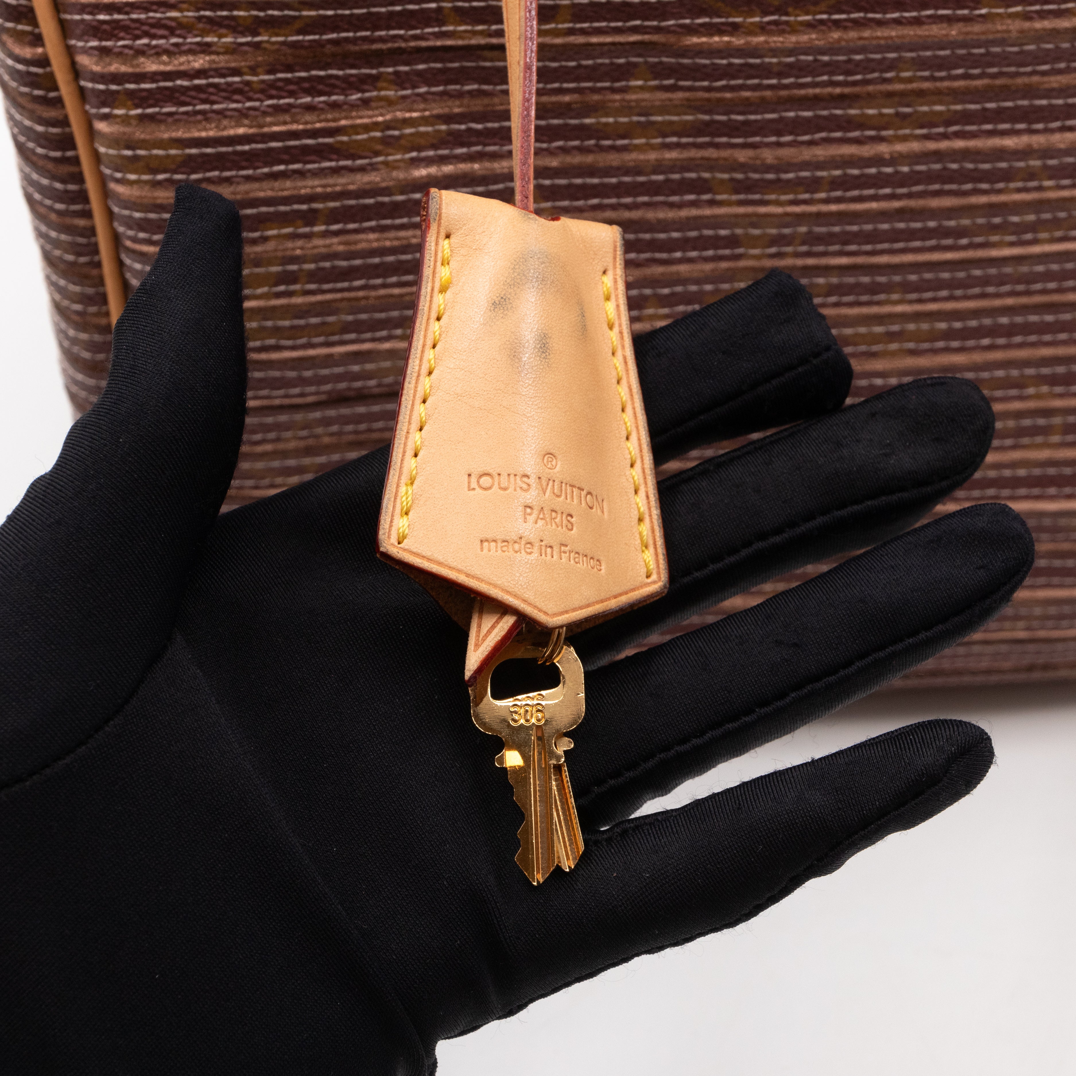 Speedy 30 Bandouliere Monogram Eden Peche