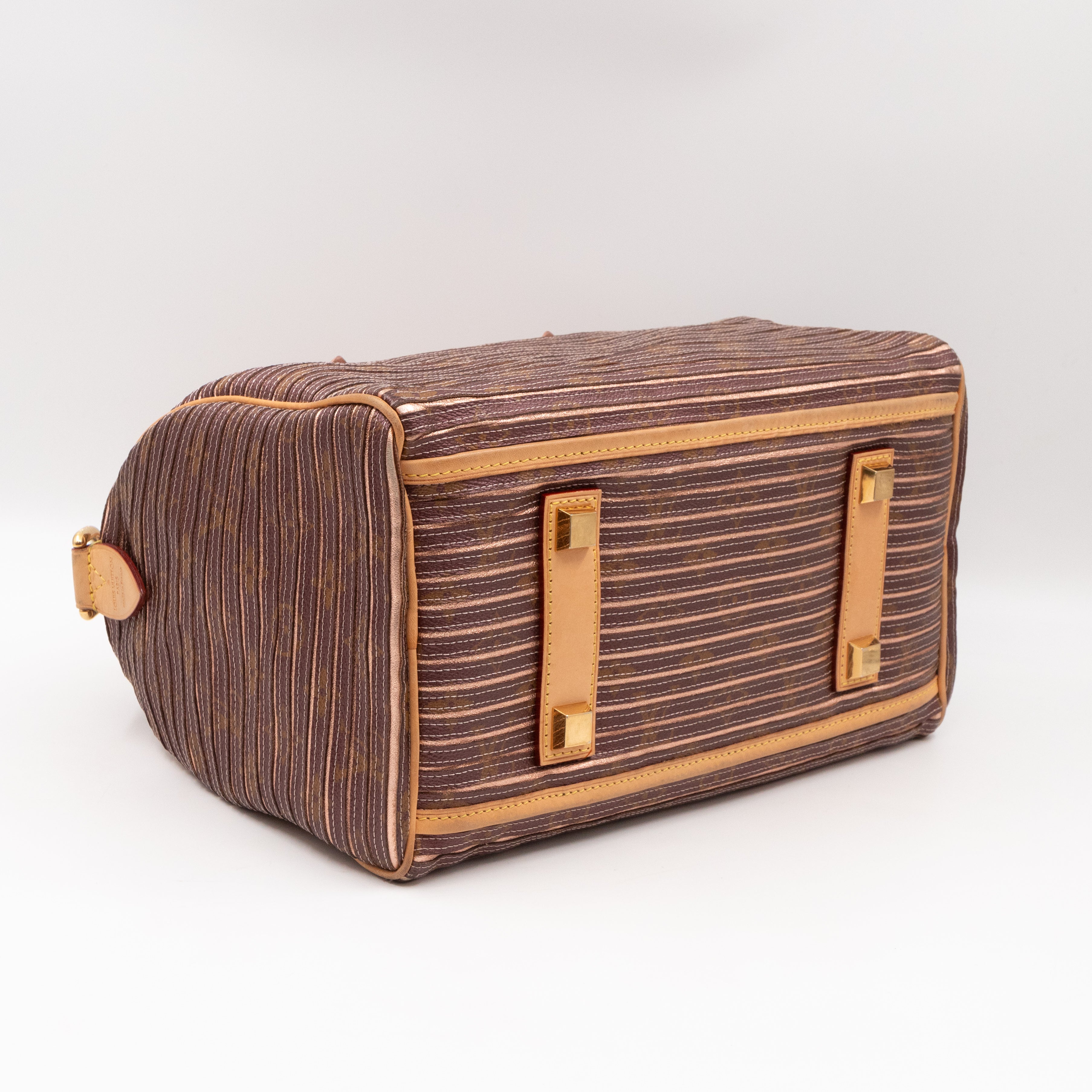 Speedy 30 Bandouliere Monogram Eden Peche