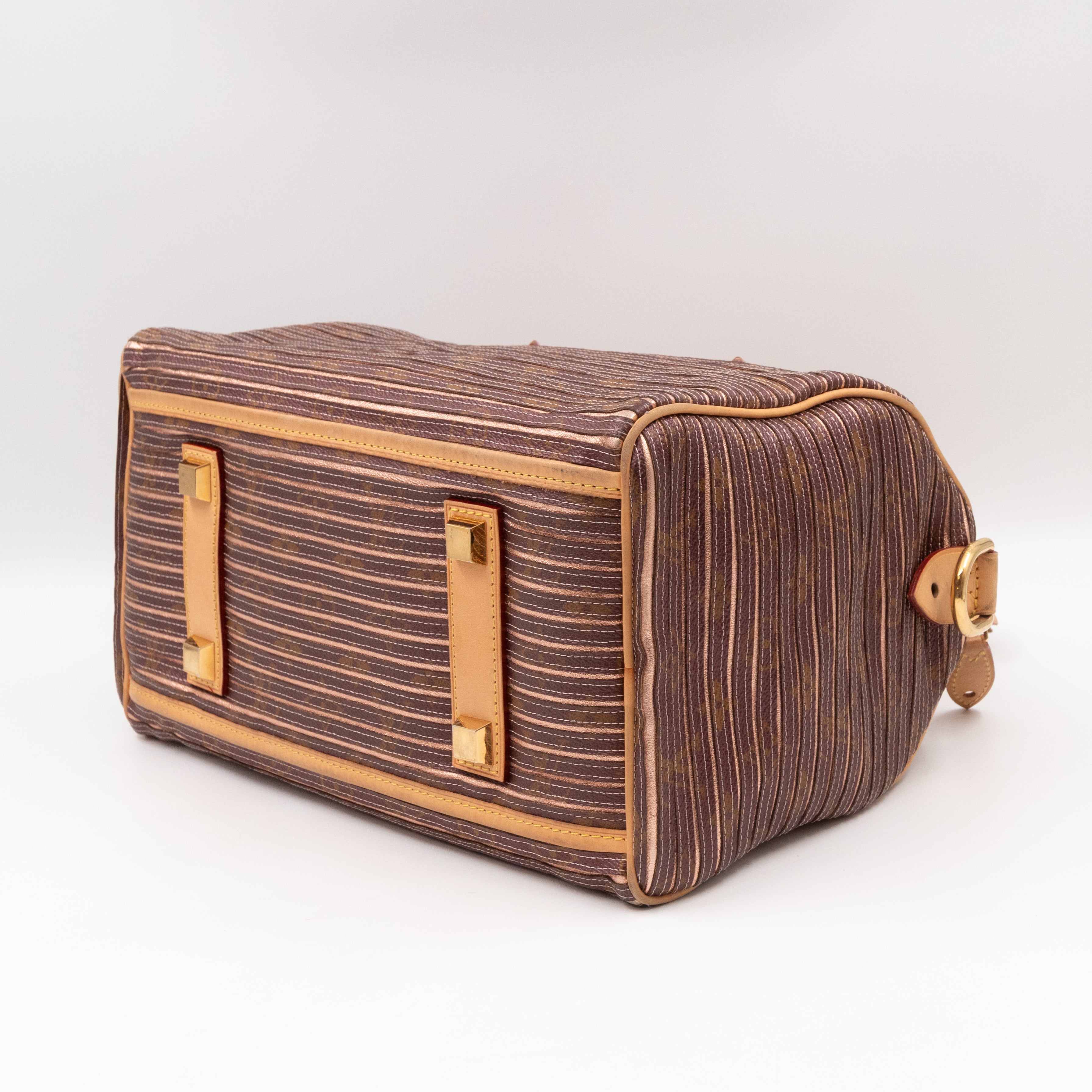 Speedy 30 Bandouliere Monogram Eden Peche