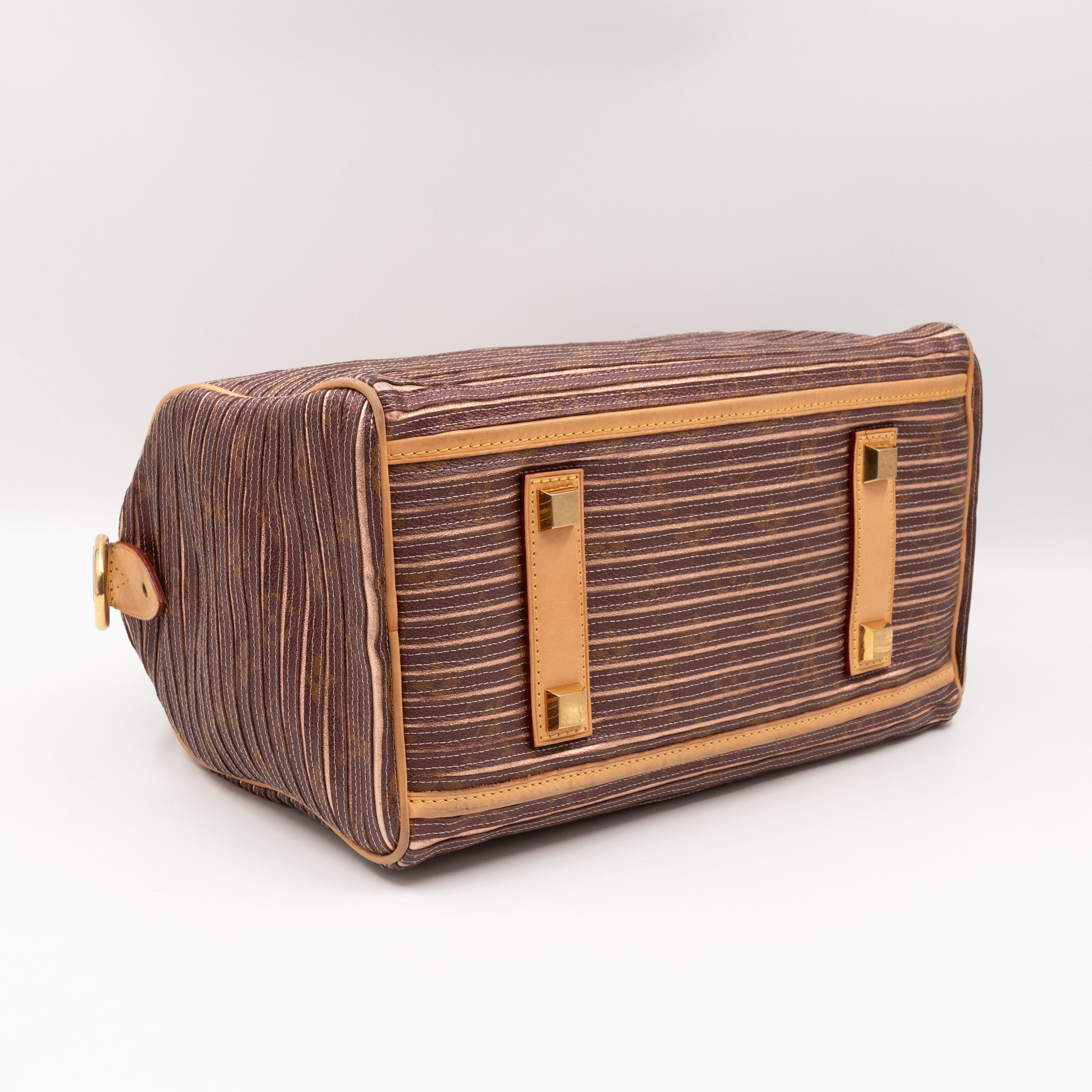 Speedy 30 Bandouliere Monogram Eden Peche