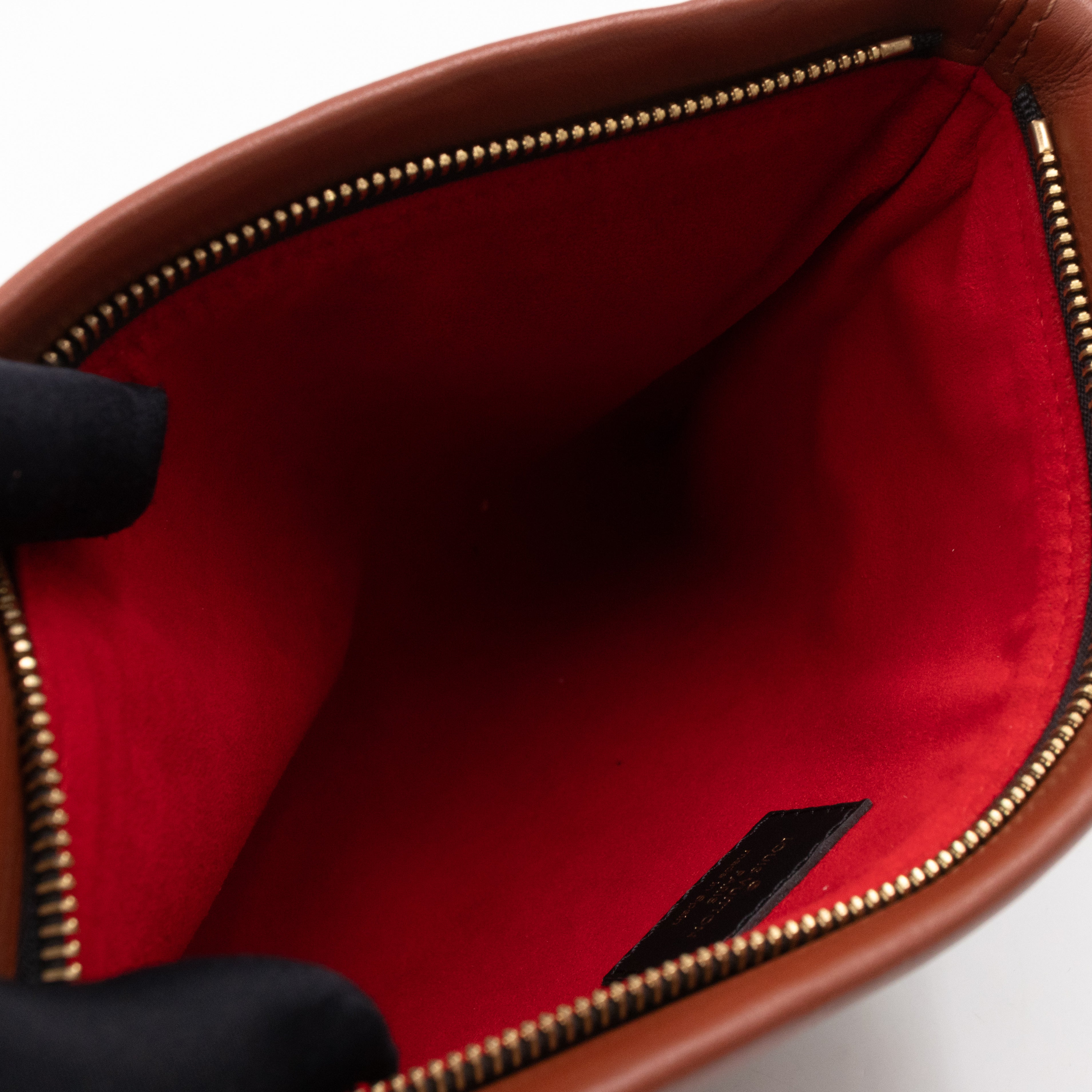 Tuileries Pochette Monogram Caramel Leather