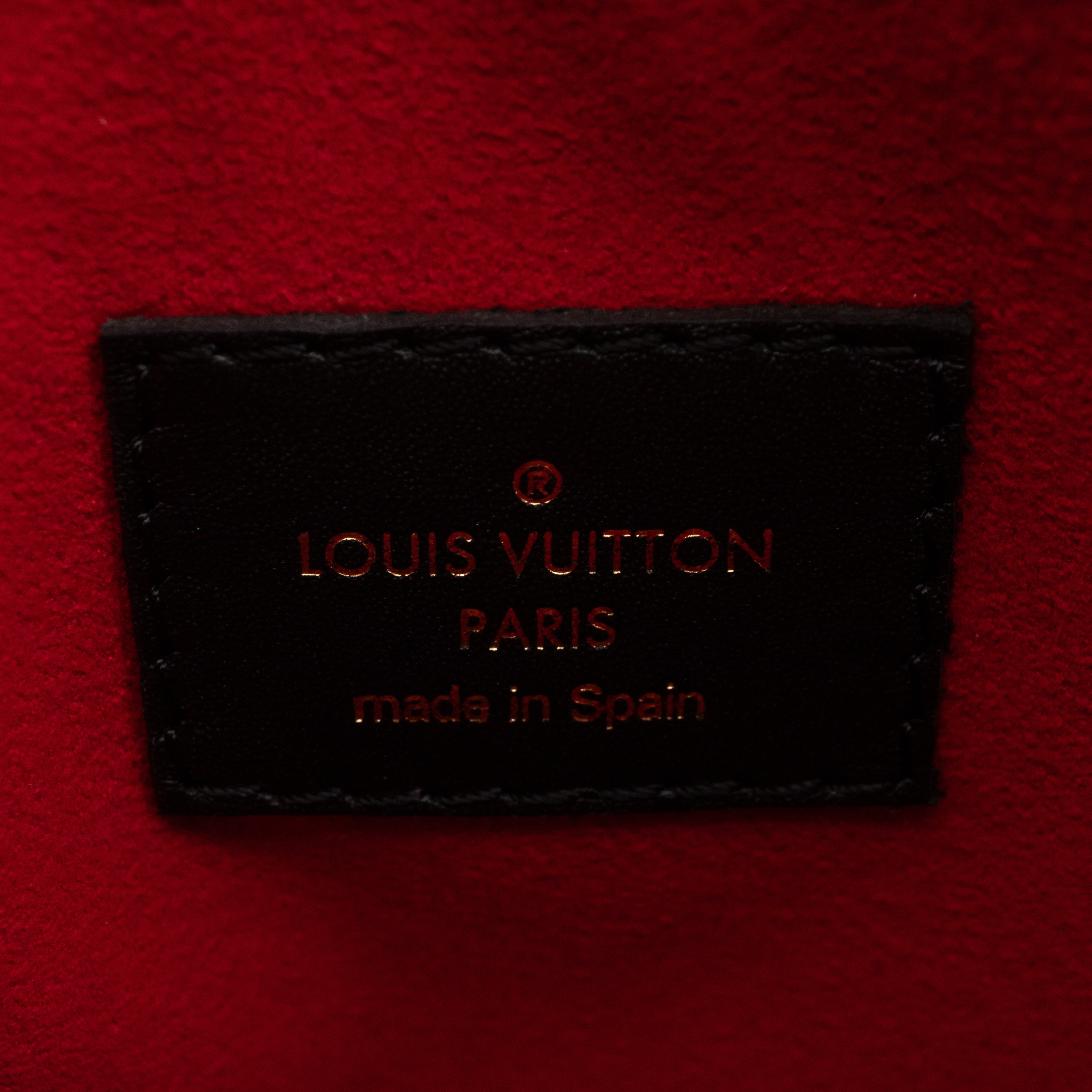 Tuileries Pochette Monogram Caramel Leather