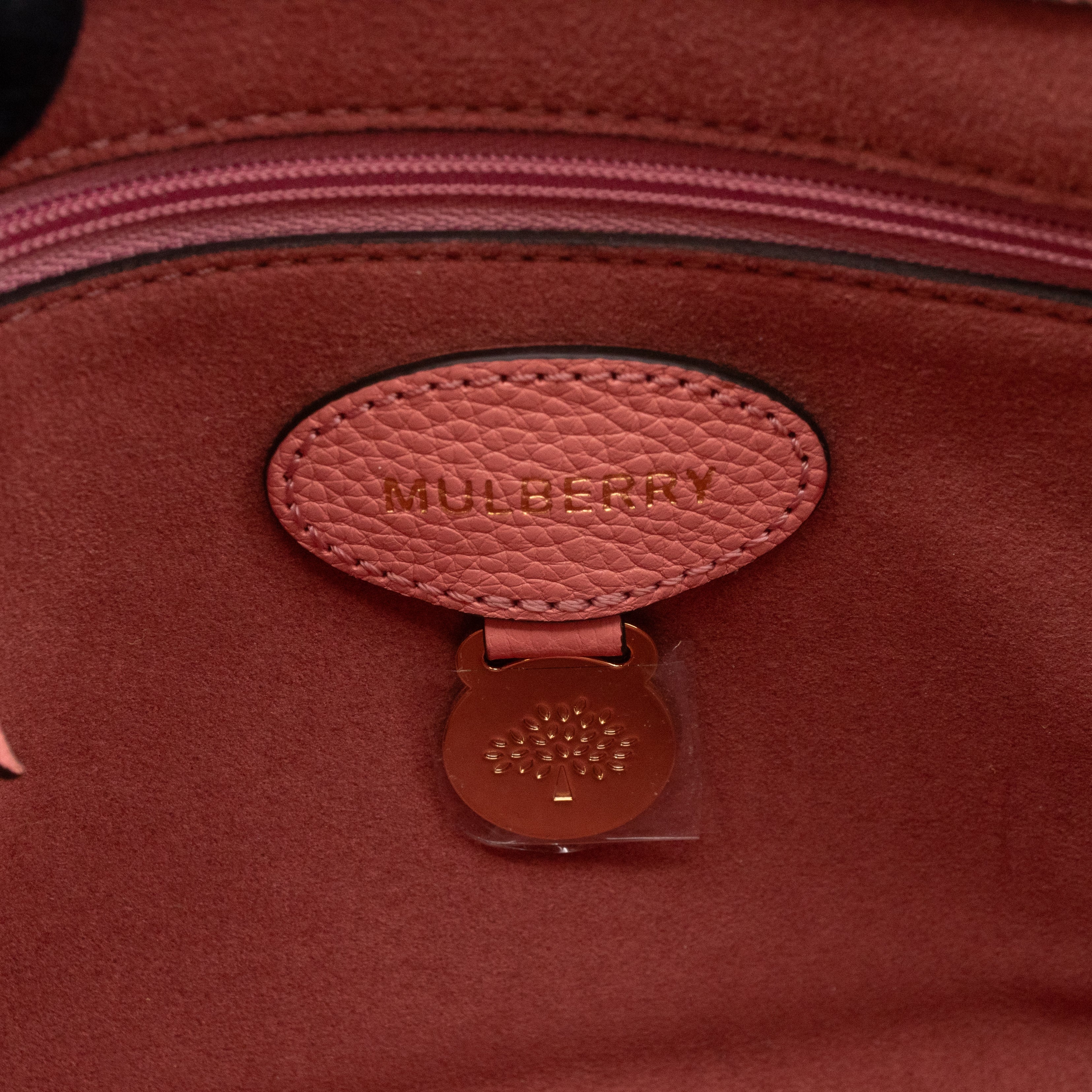 Lily Small Pink Leather Gold