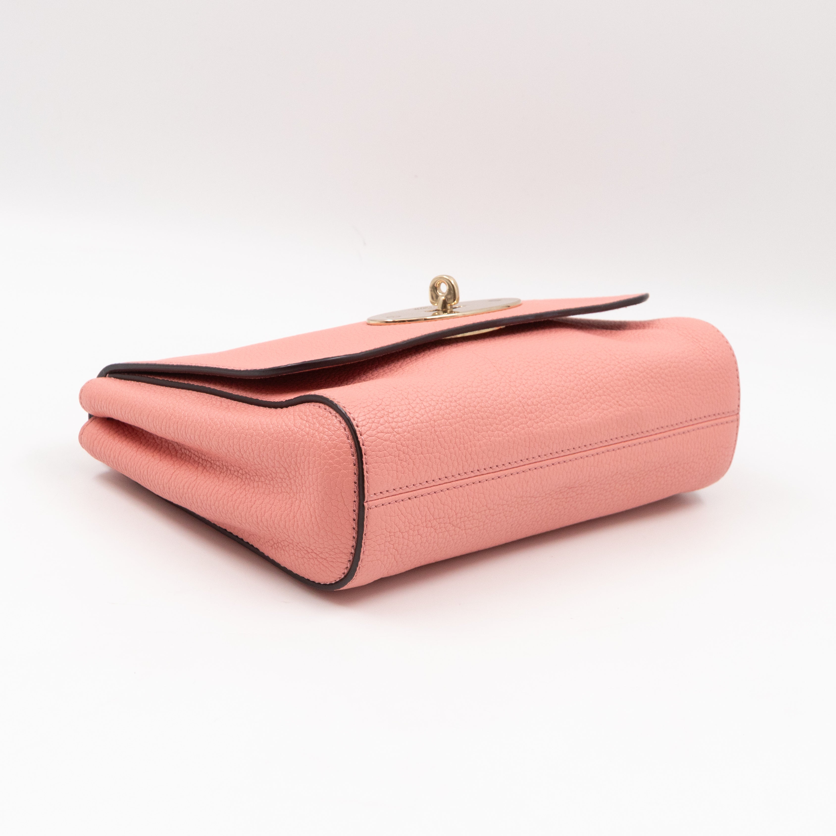 Lily Small Pink Leather Gold
