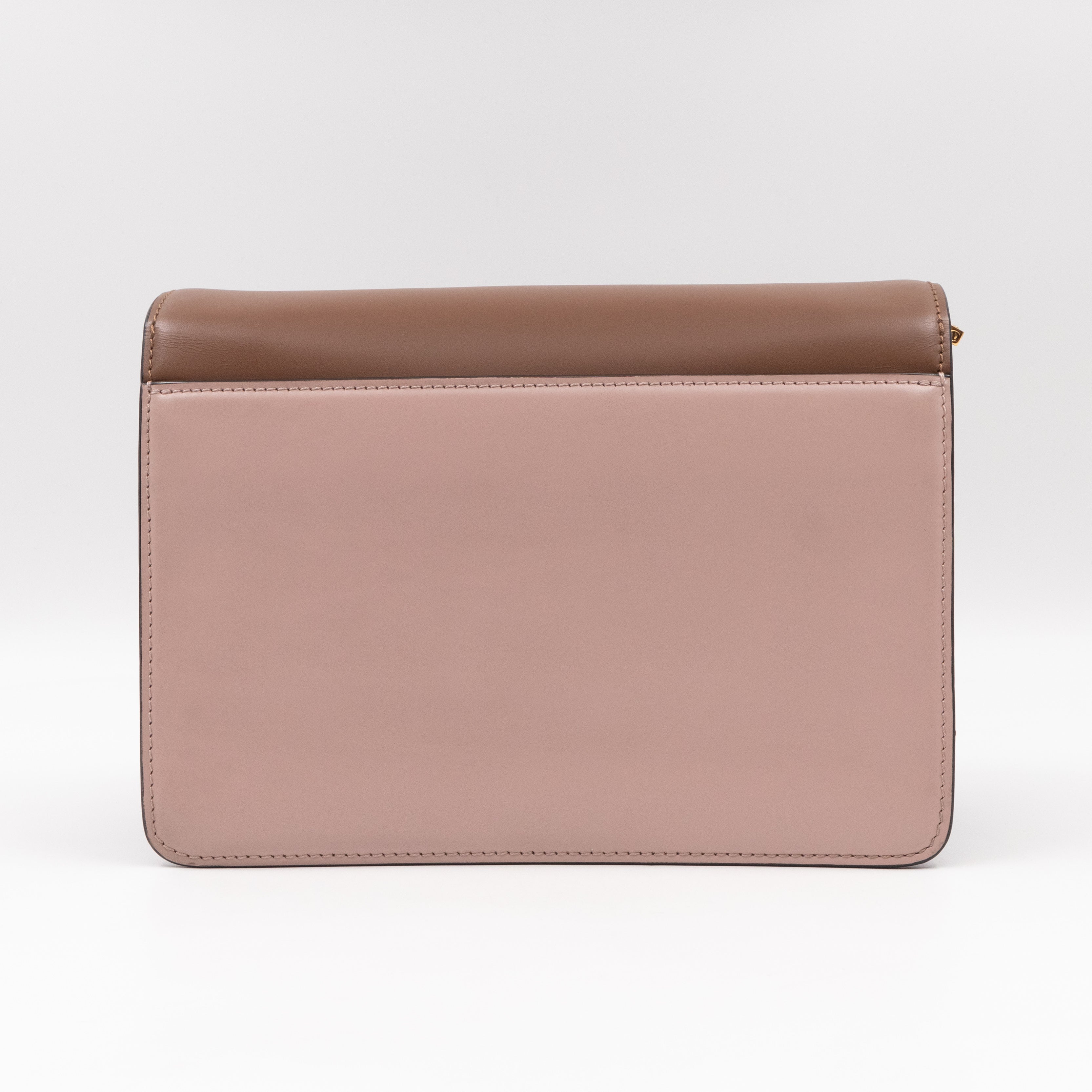Trunk Bag Mini Pink Brown & Burgundy Leather