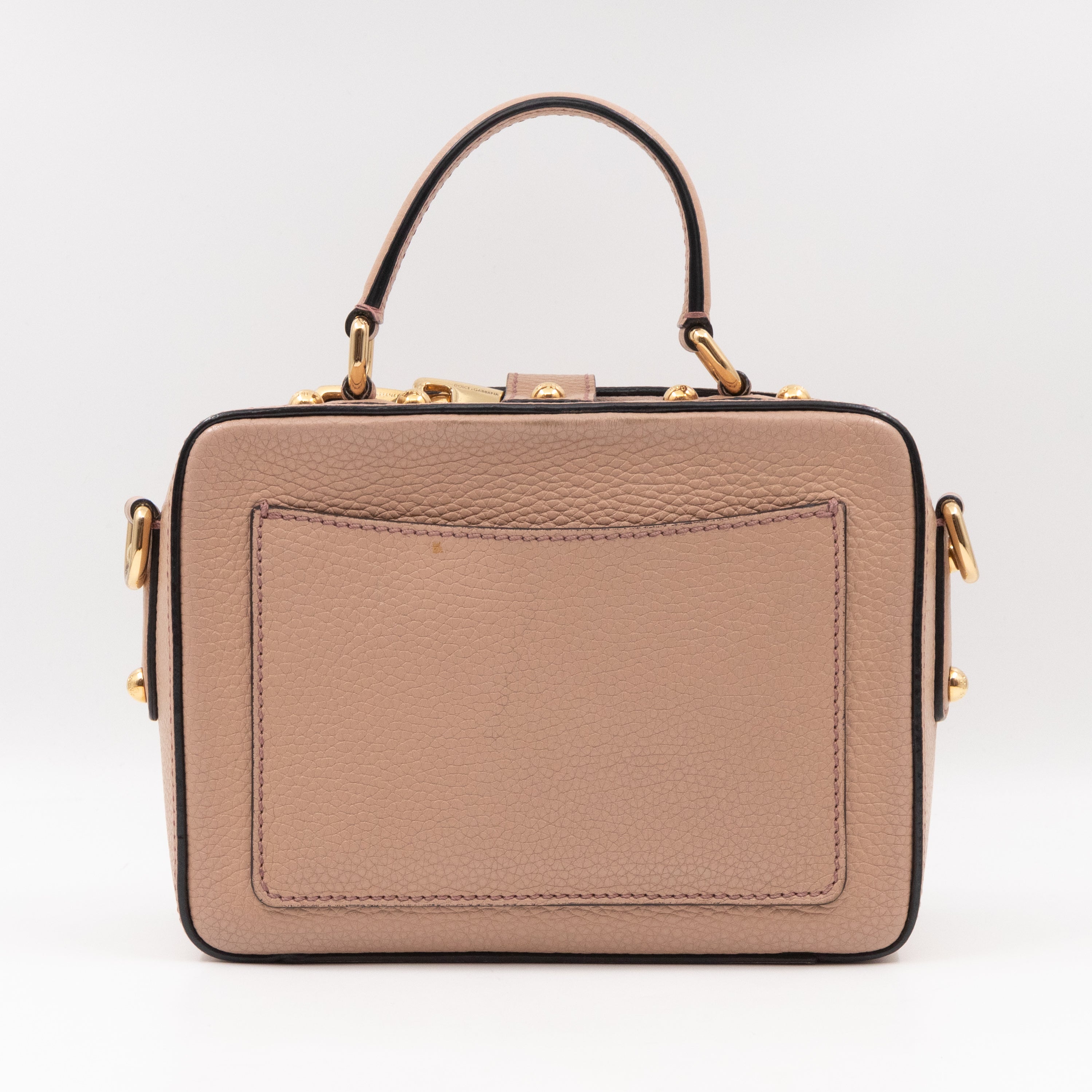 Rosaria Shoulder Bag Light Pink Drummed Leather