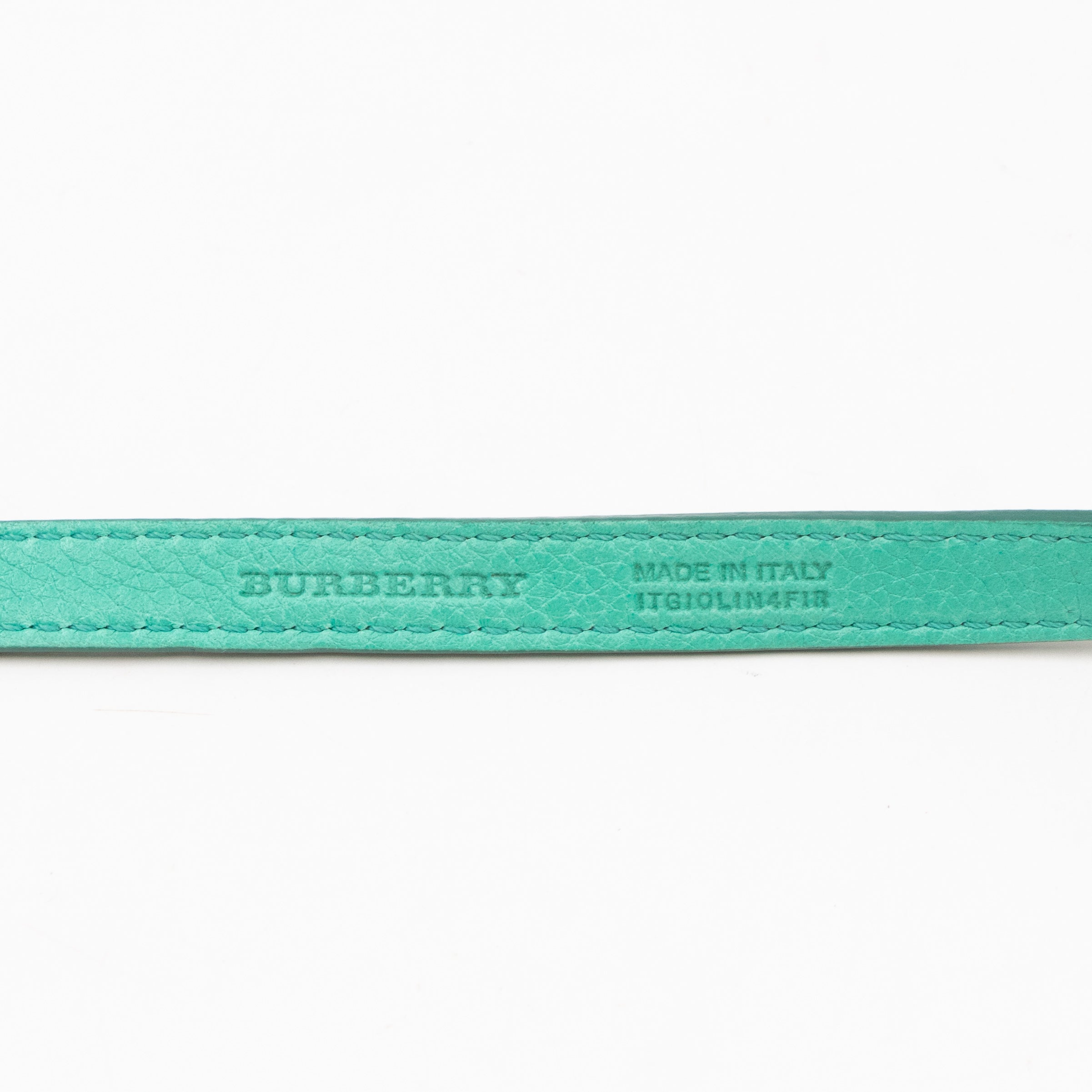 Double Tour Bracelet Green Yellow Leather