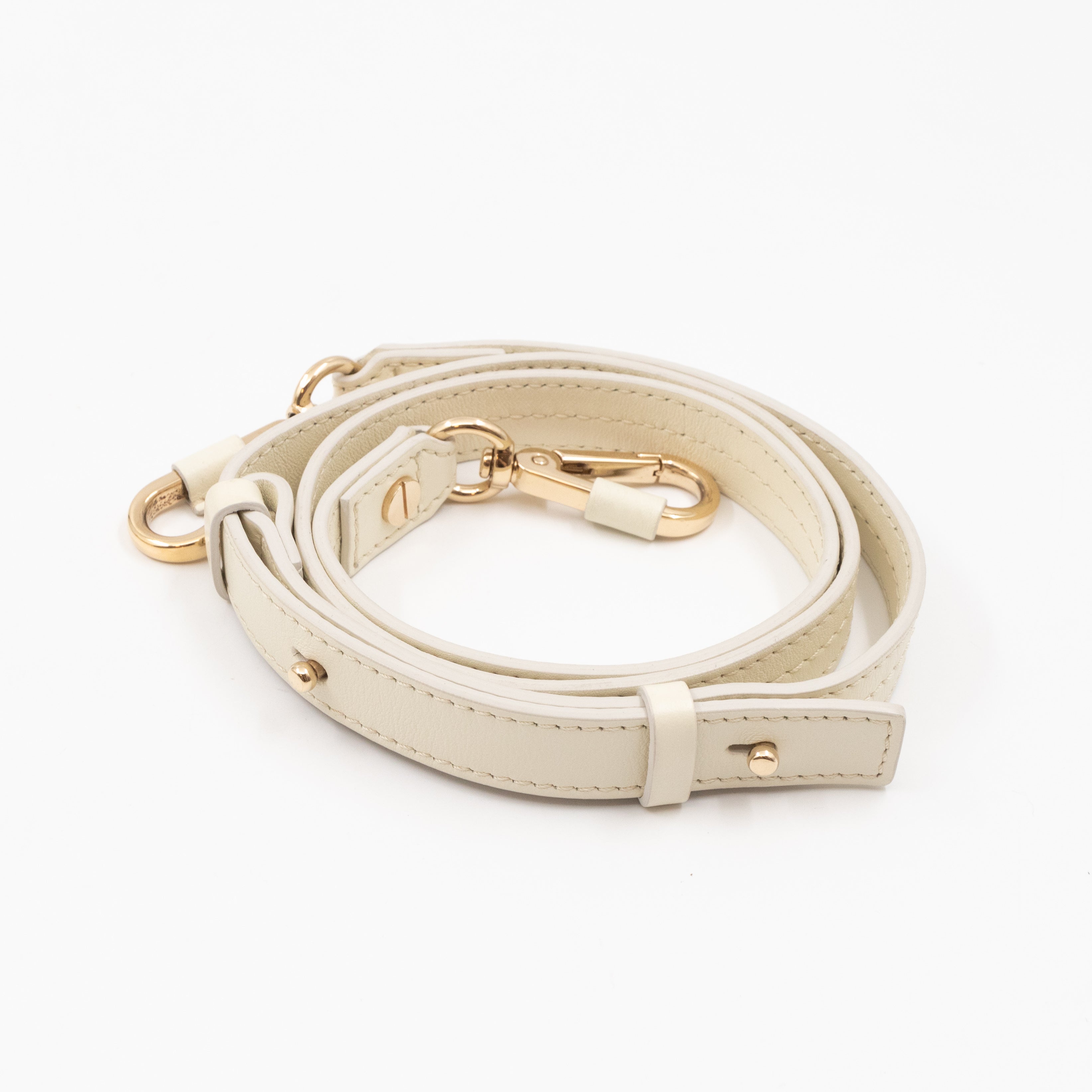 Faye Day Bag Medium Cream Leather