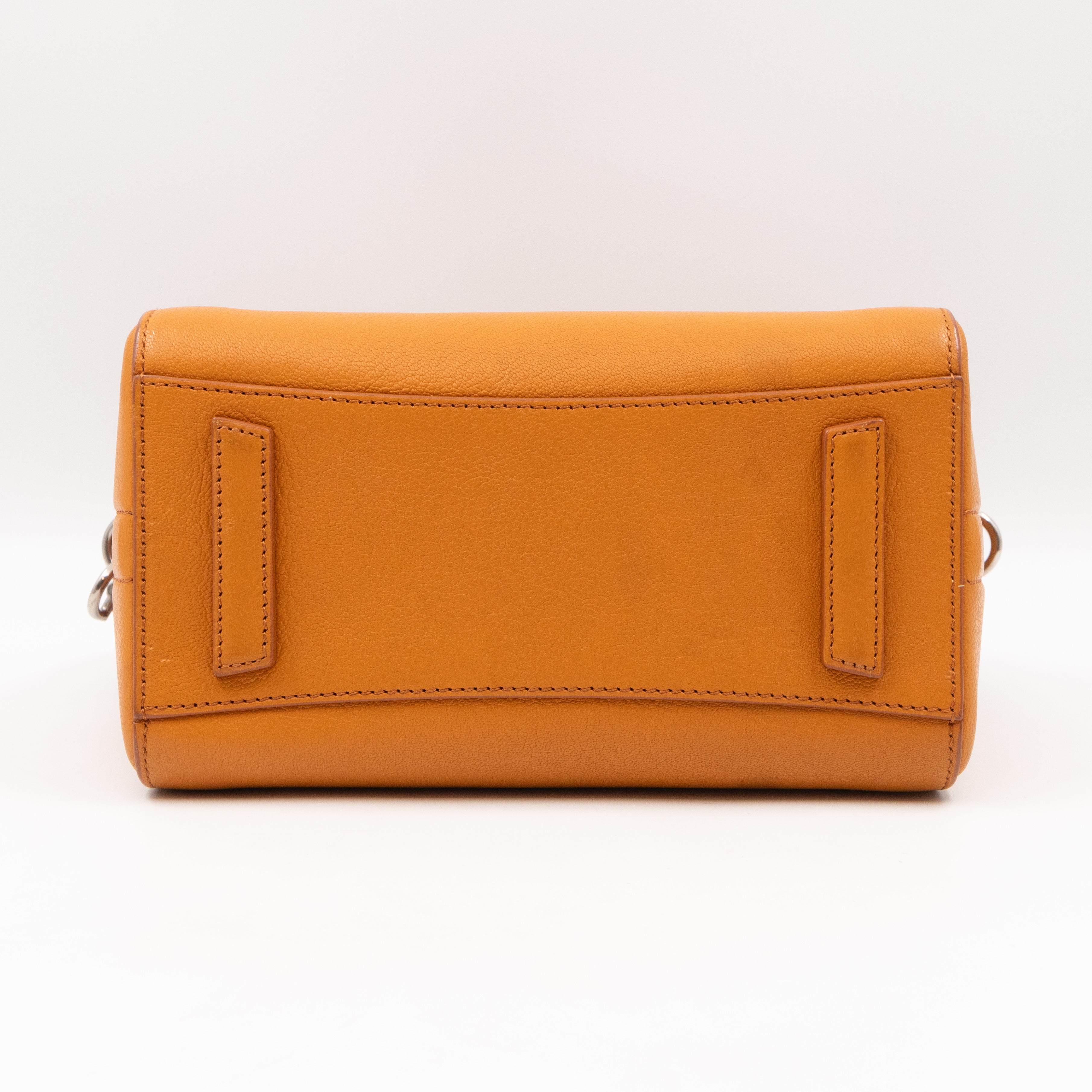 Antigona Mini Orange Leather