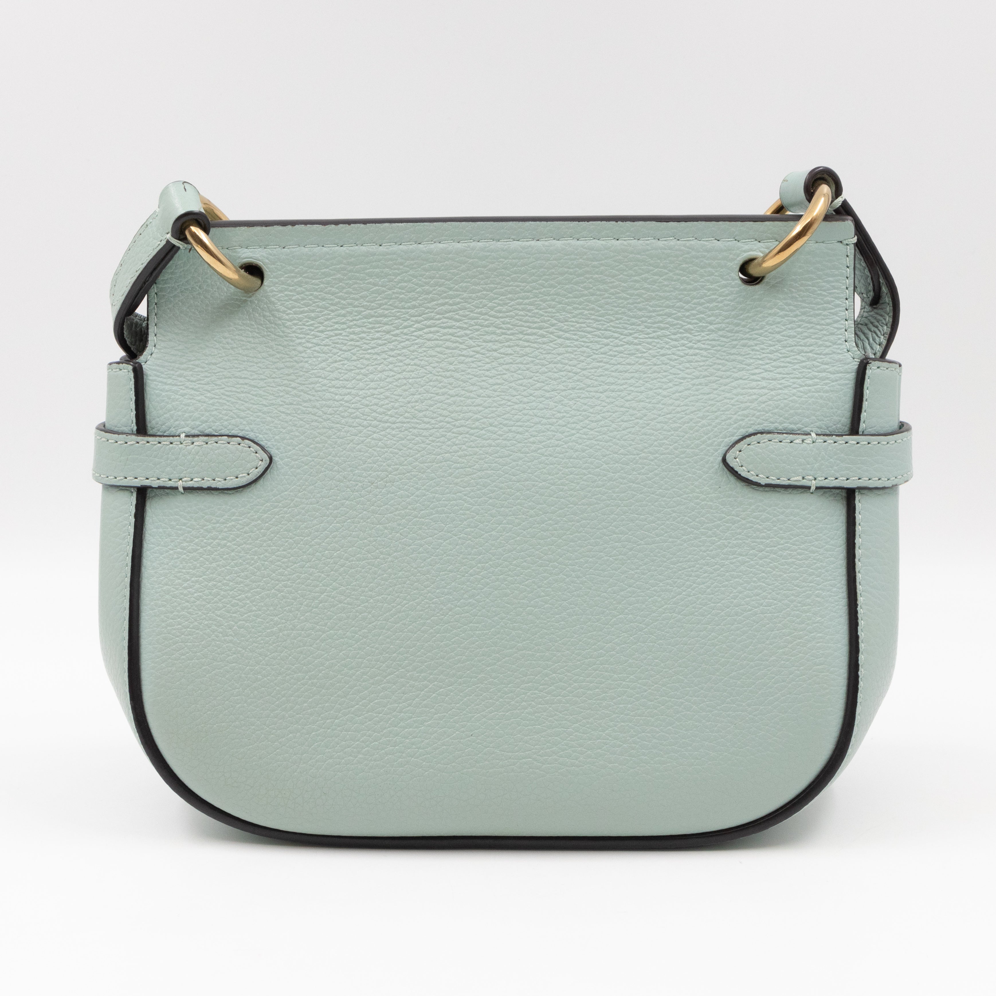 Amberley Small Satchel Light Blue Leather