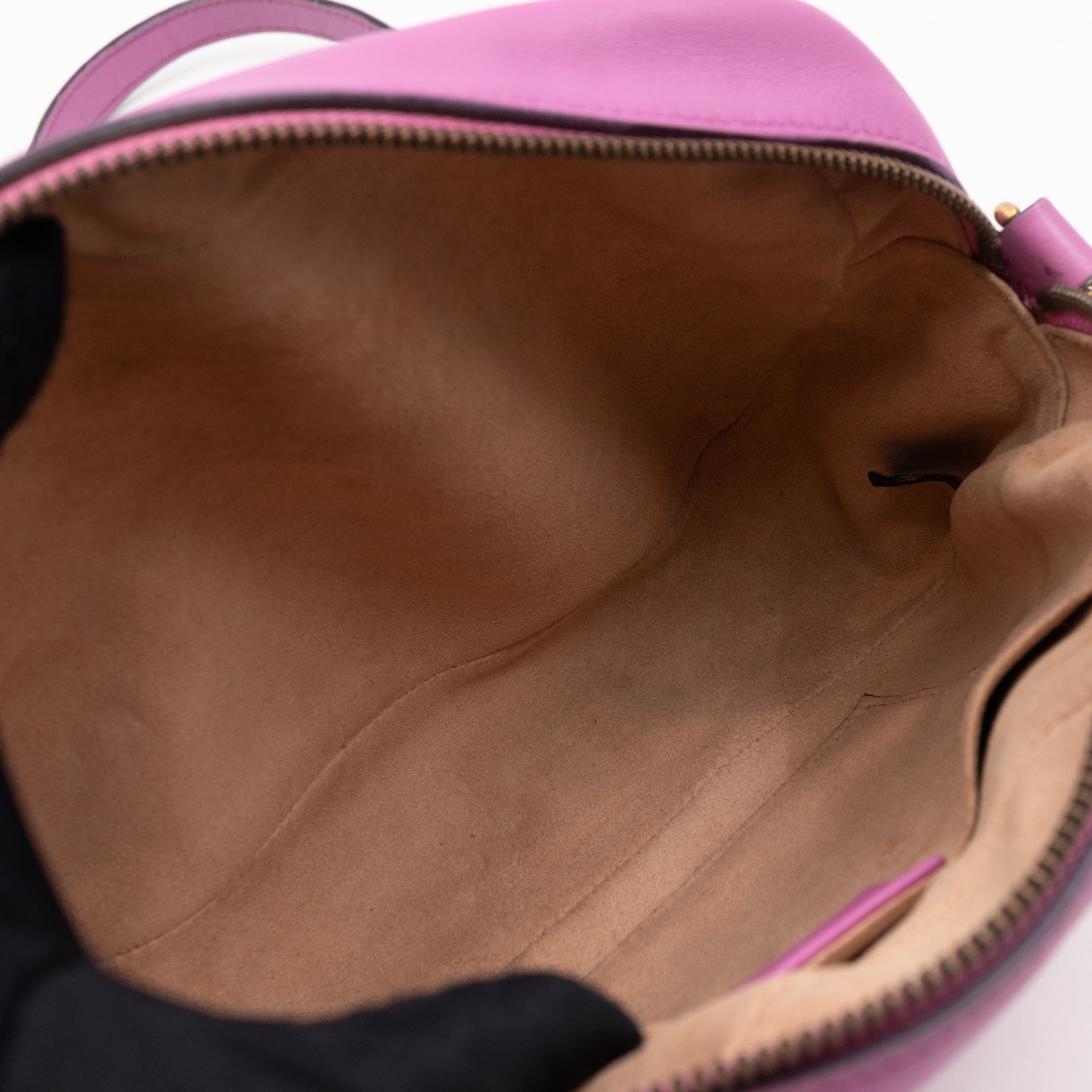GG Marmont Small Matelasse Pink Leather