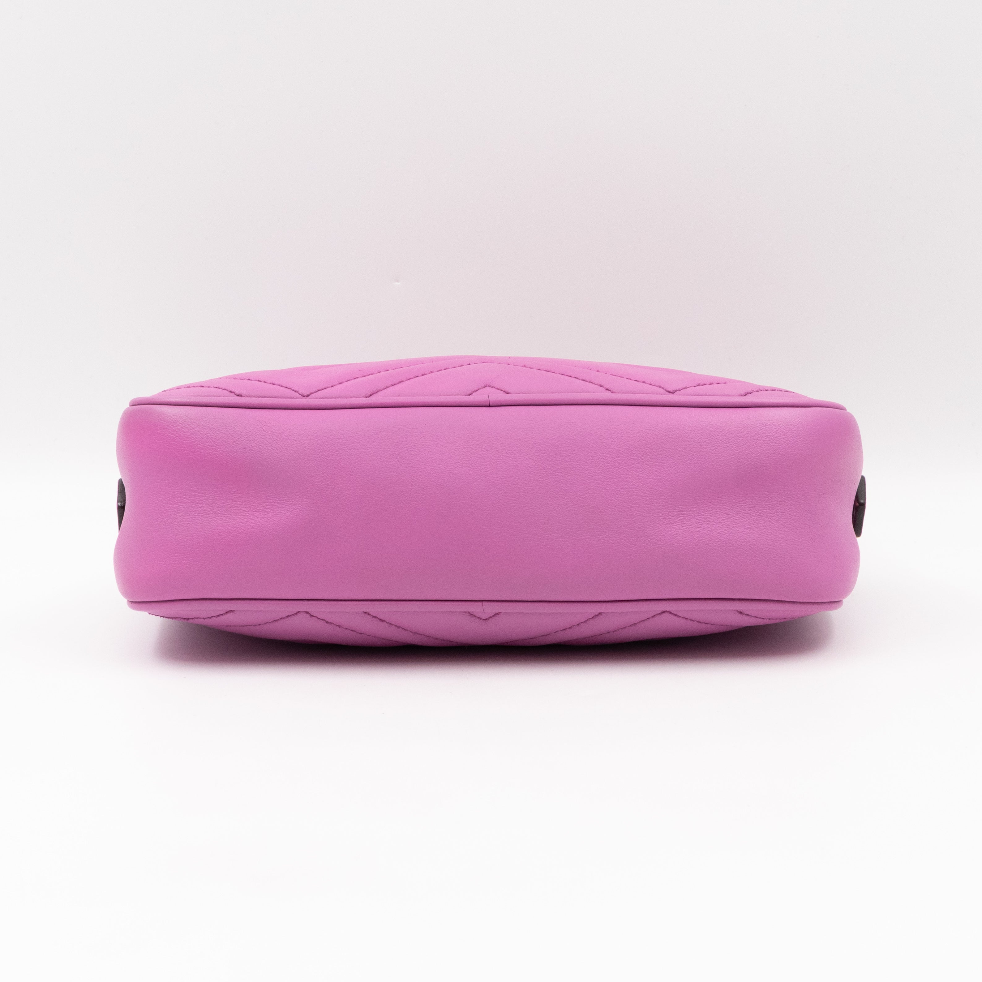 GG Marmont Small Matelasse Pink Leather