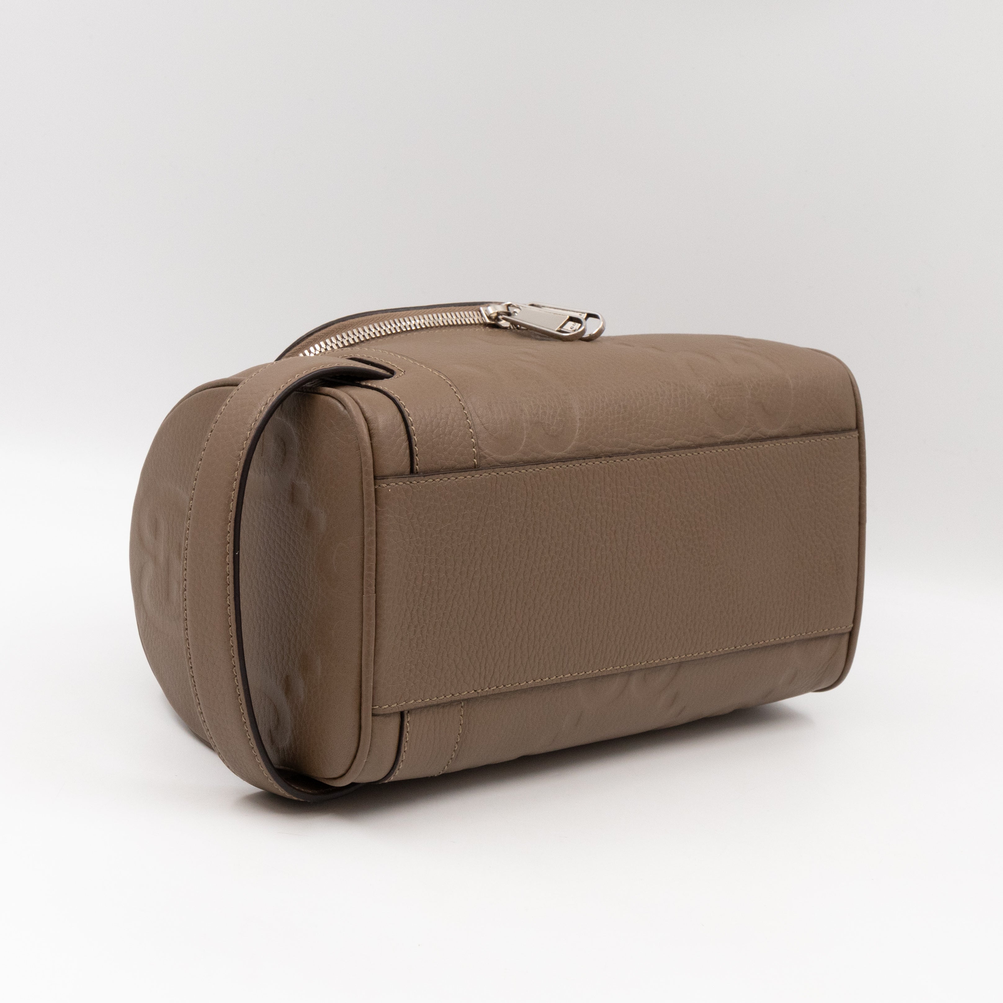 Toiletry Case Small Jumbo GG Embossed Good Taupe