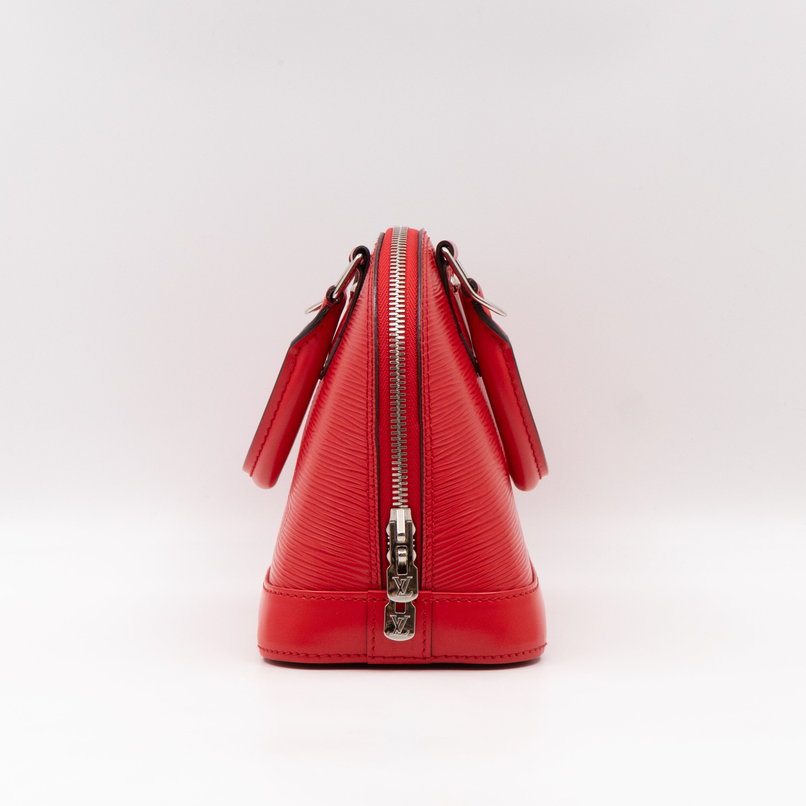 Alma BB Red Epi Leather