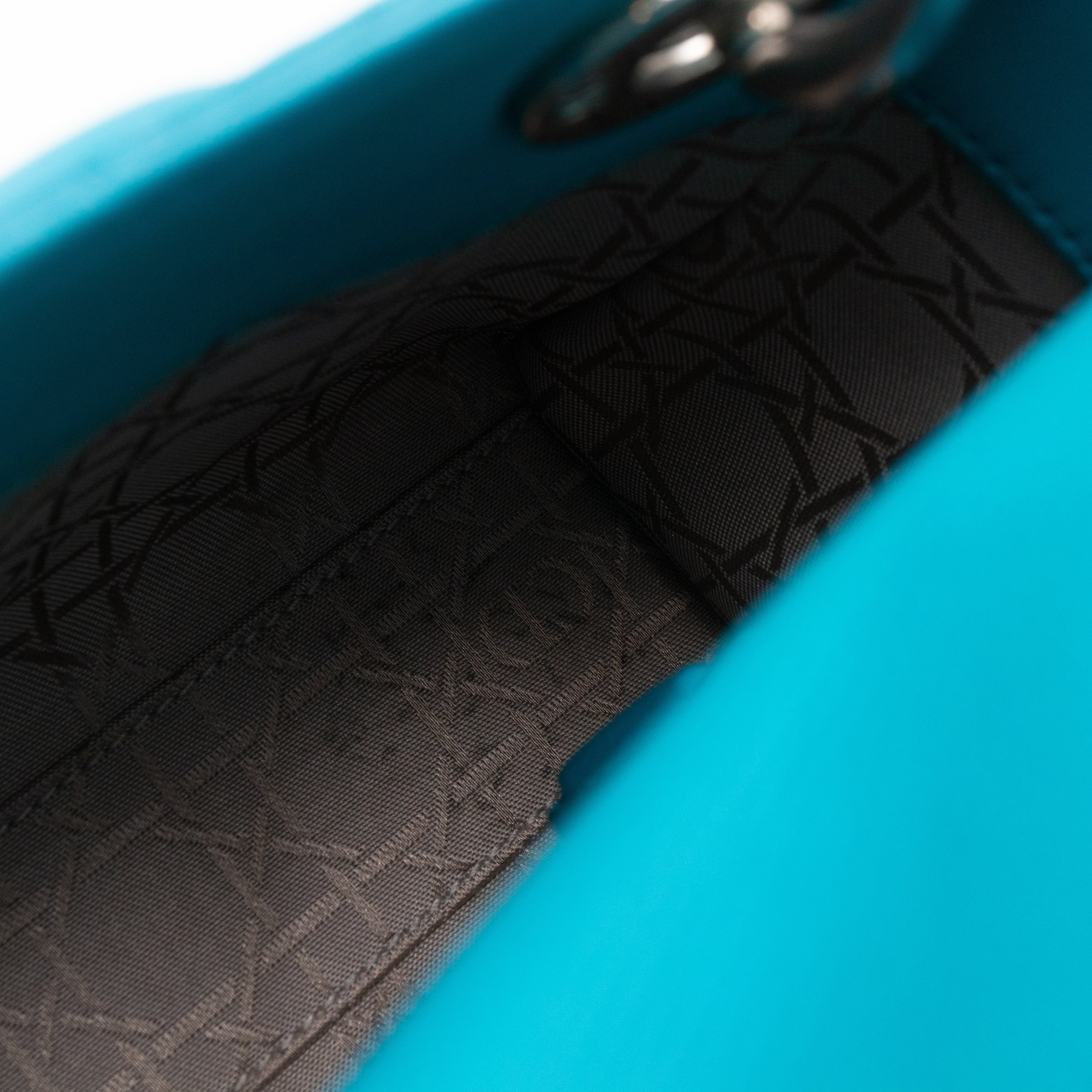 Lady Dior Mini Turquiose Leather