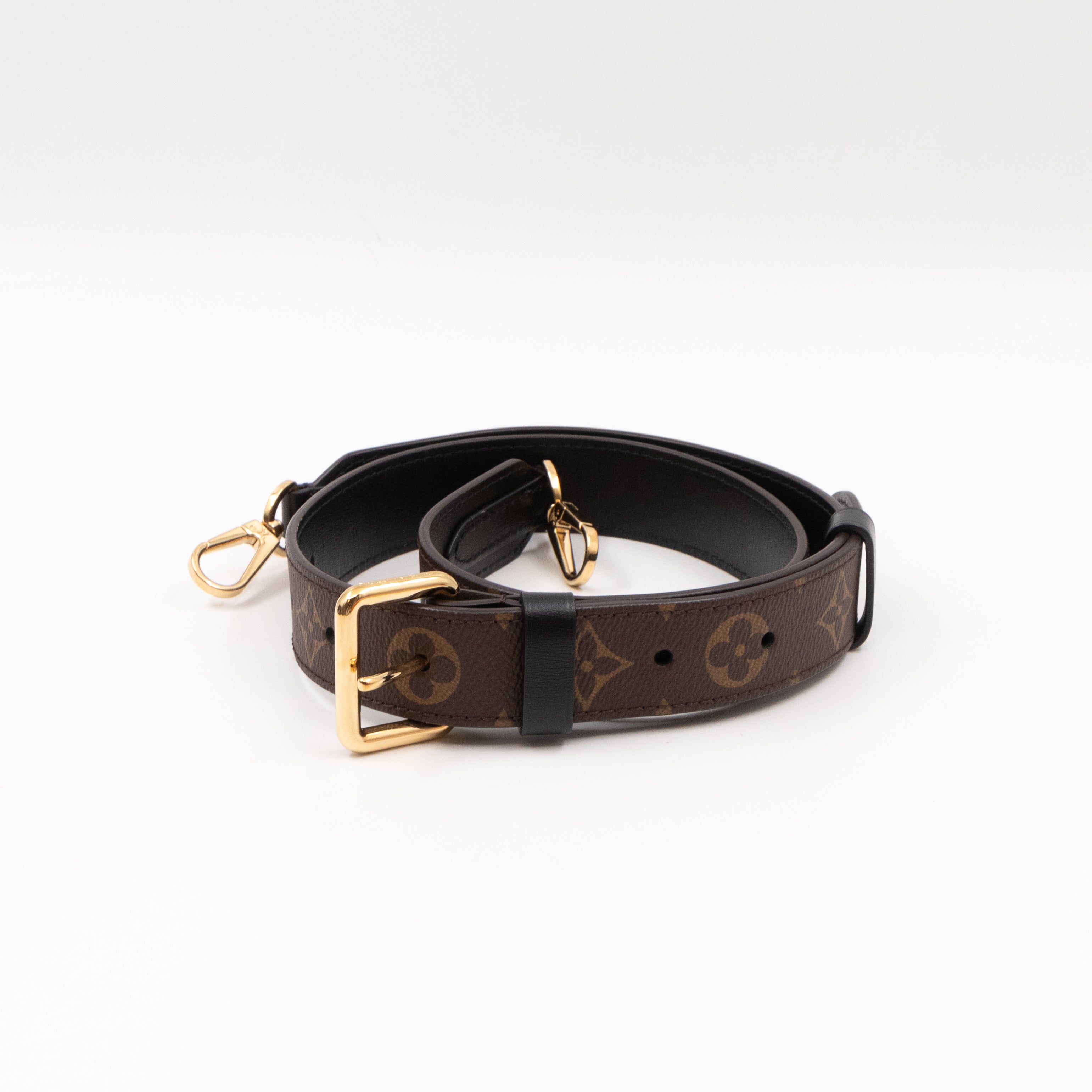 Neo Saint Cloud Monogram Black Leather