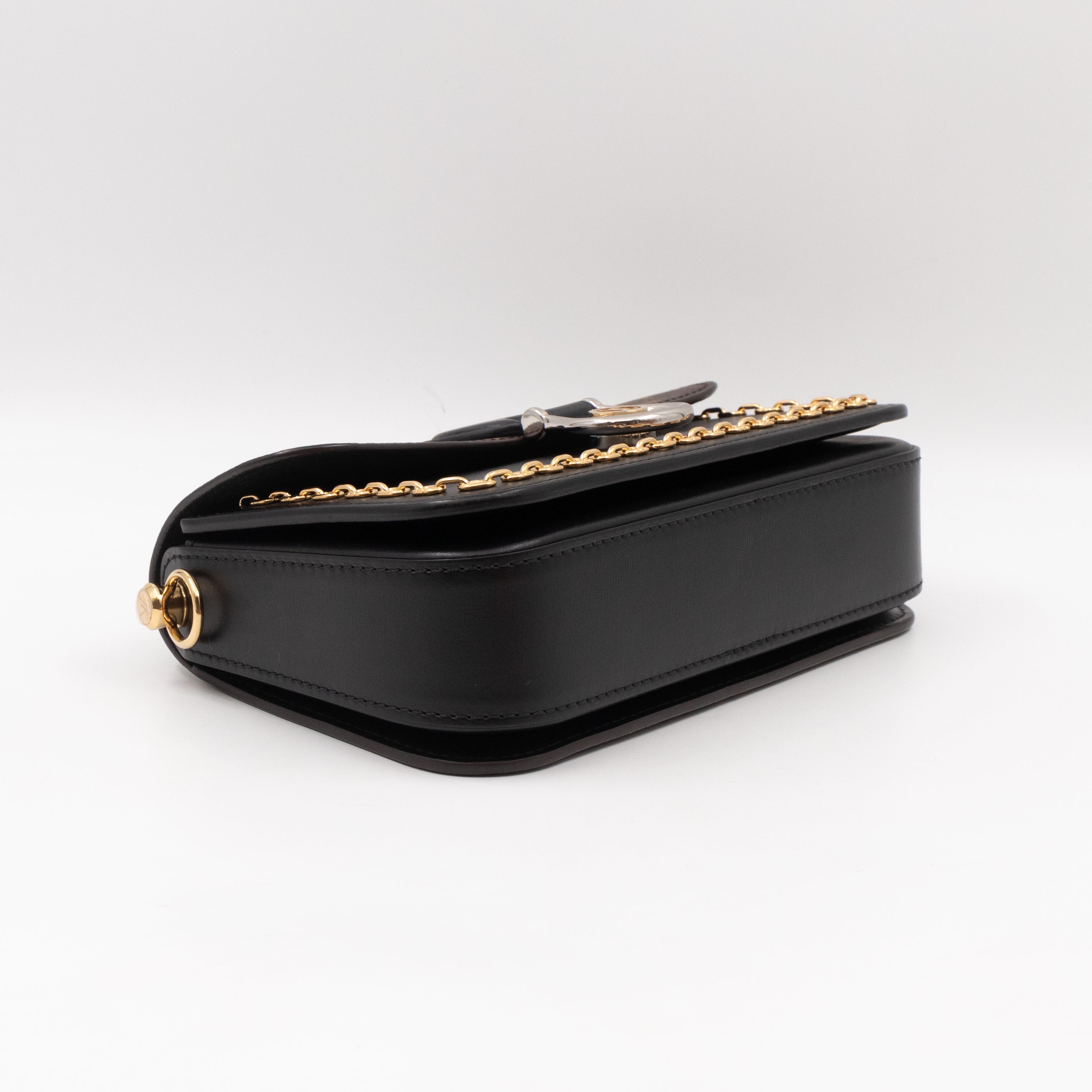 Neo Saint Cloud Monogram Black Leather
