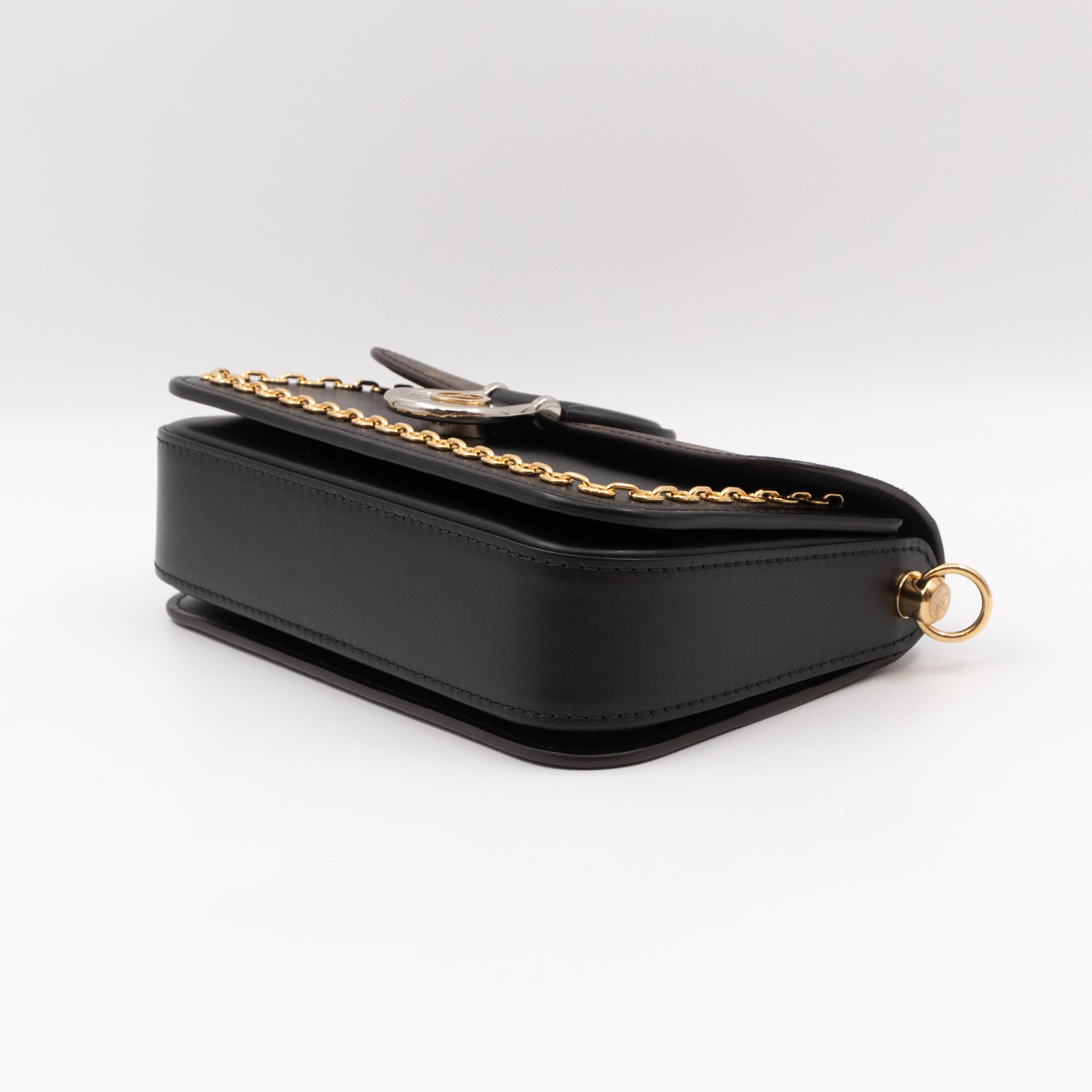 Neo Saint Cloud Monogram Black Leather