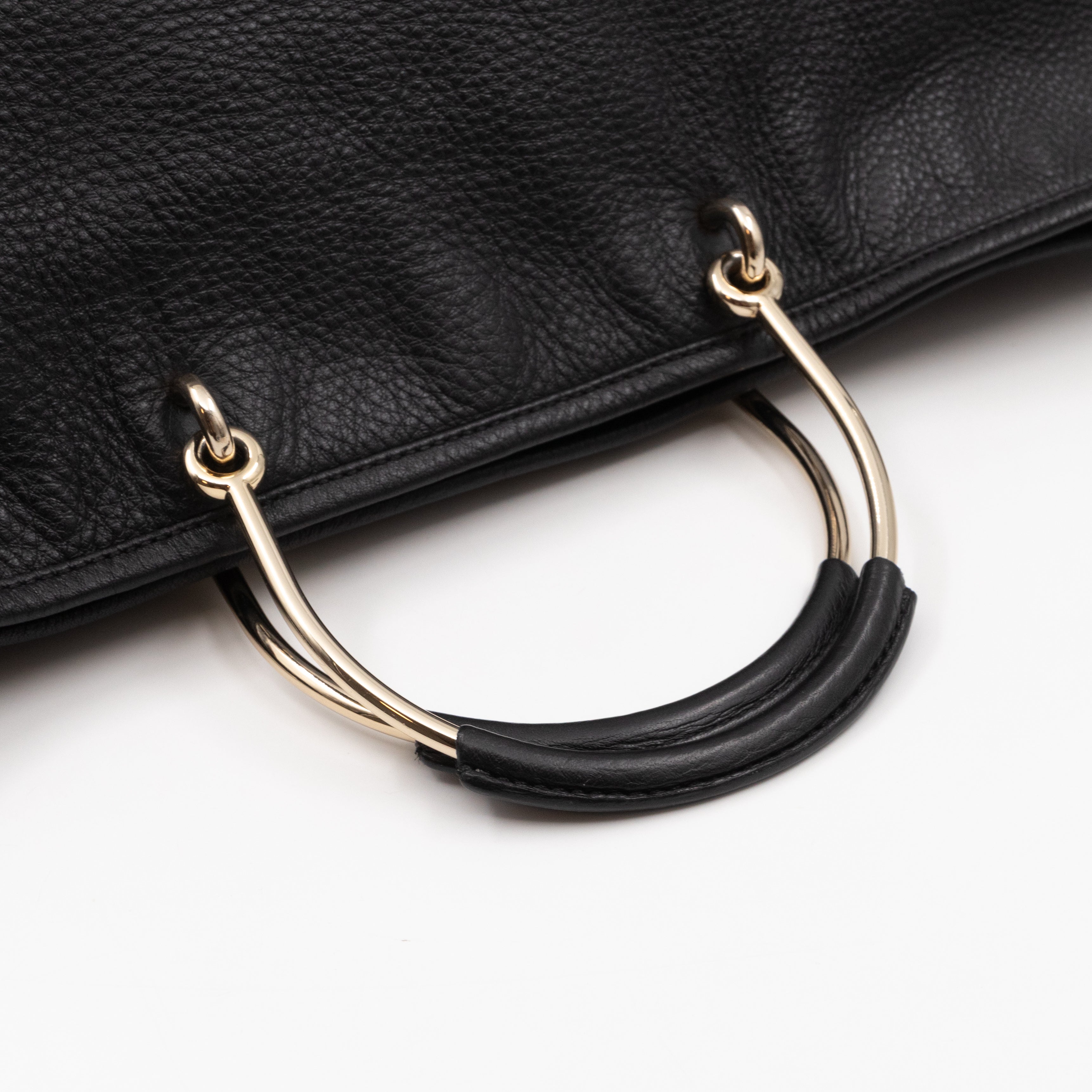 Hetty Hobo Bag Black Leather with Wallet