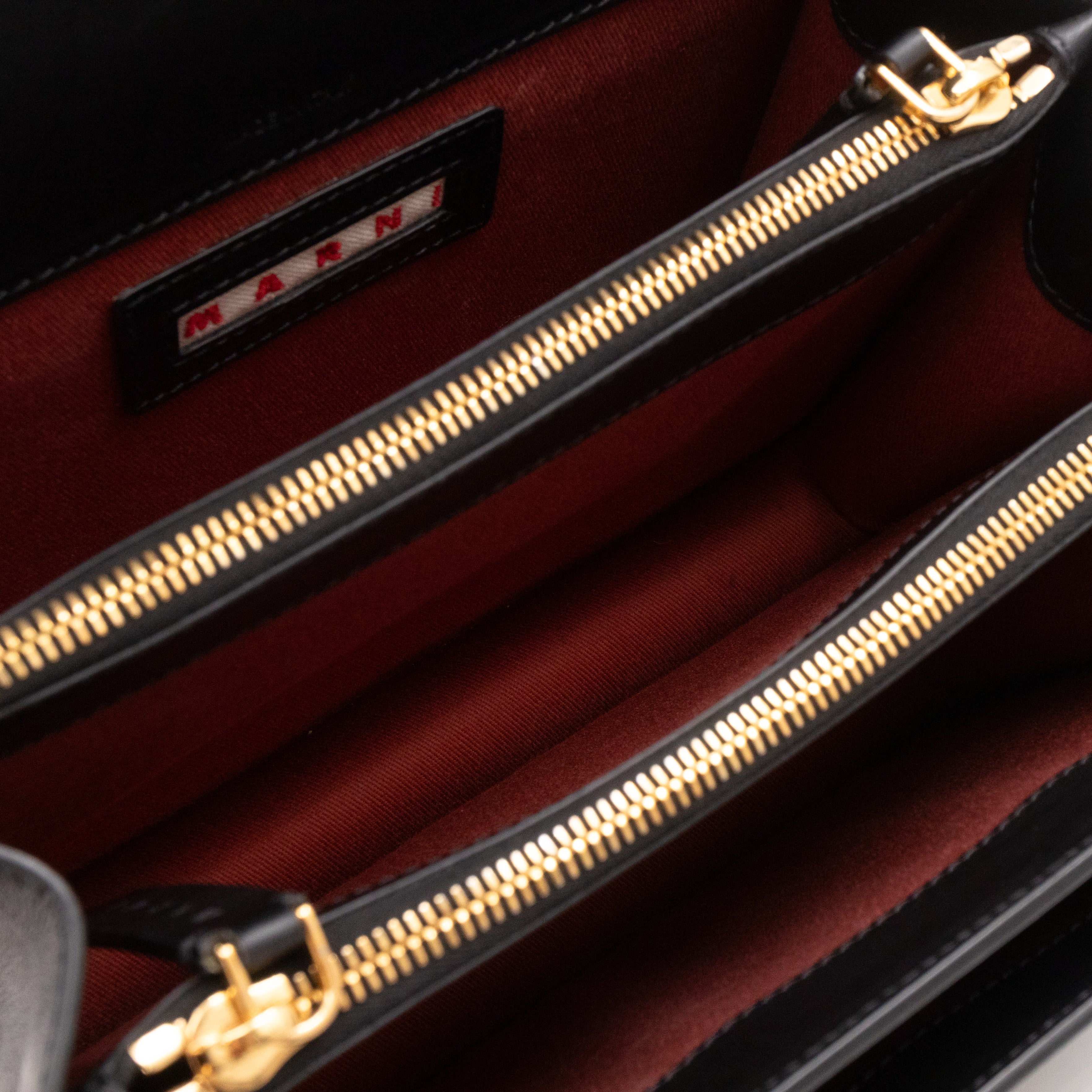 Trunk Bag Medium Black Leather