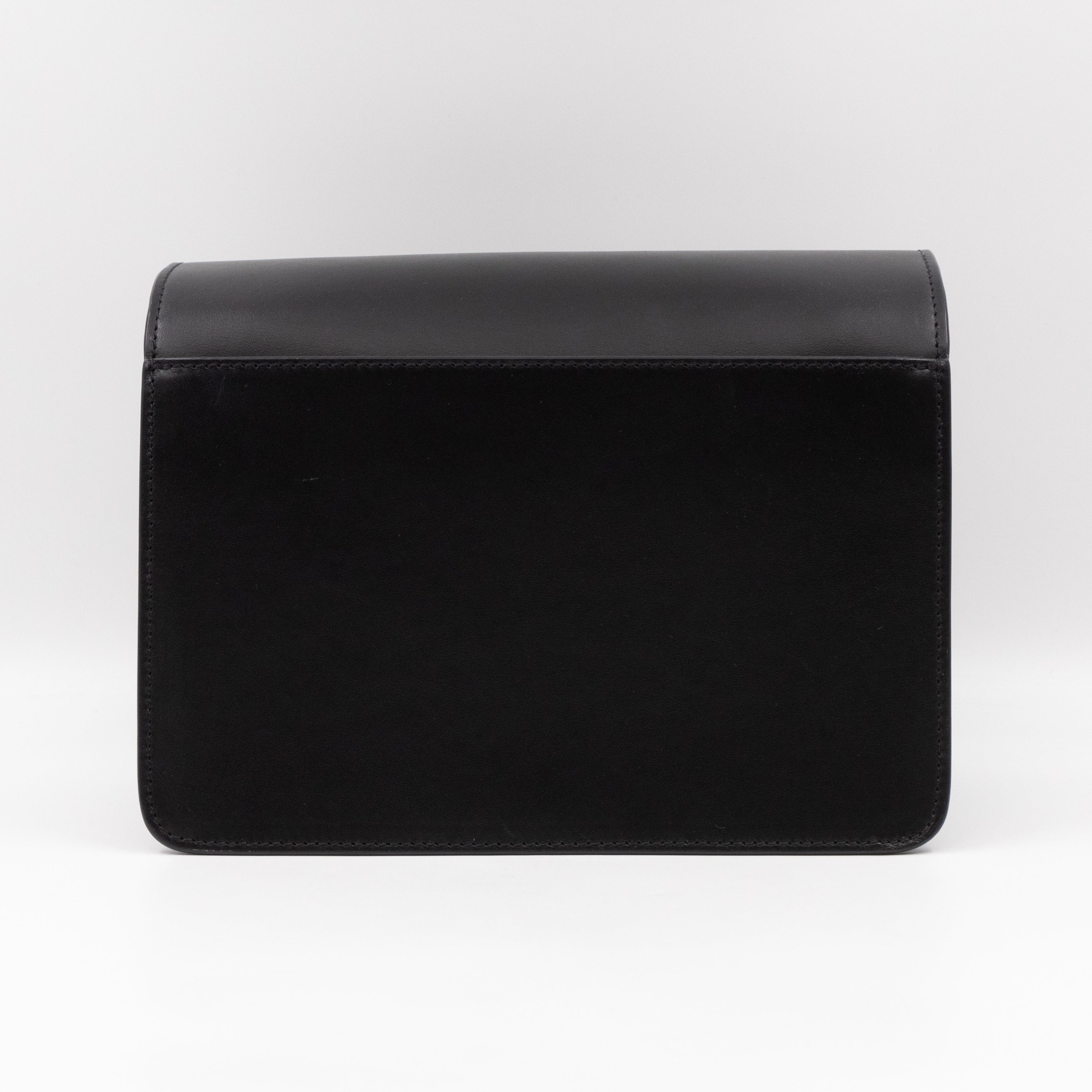 Trunk Bag Medium Black Leather