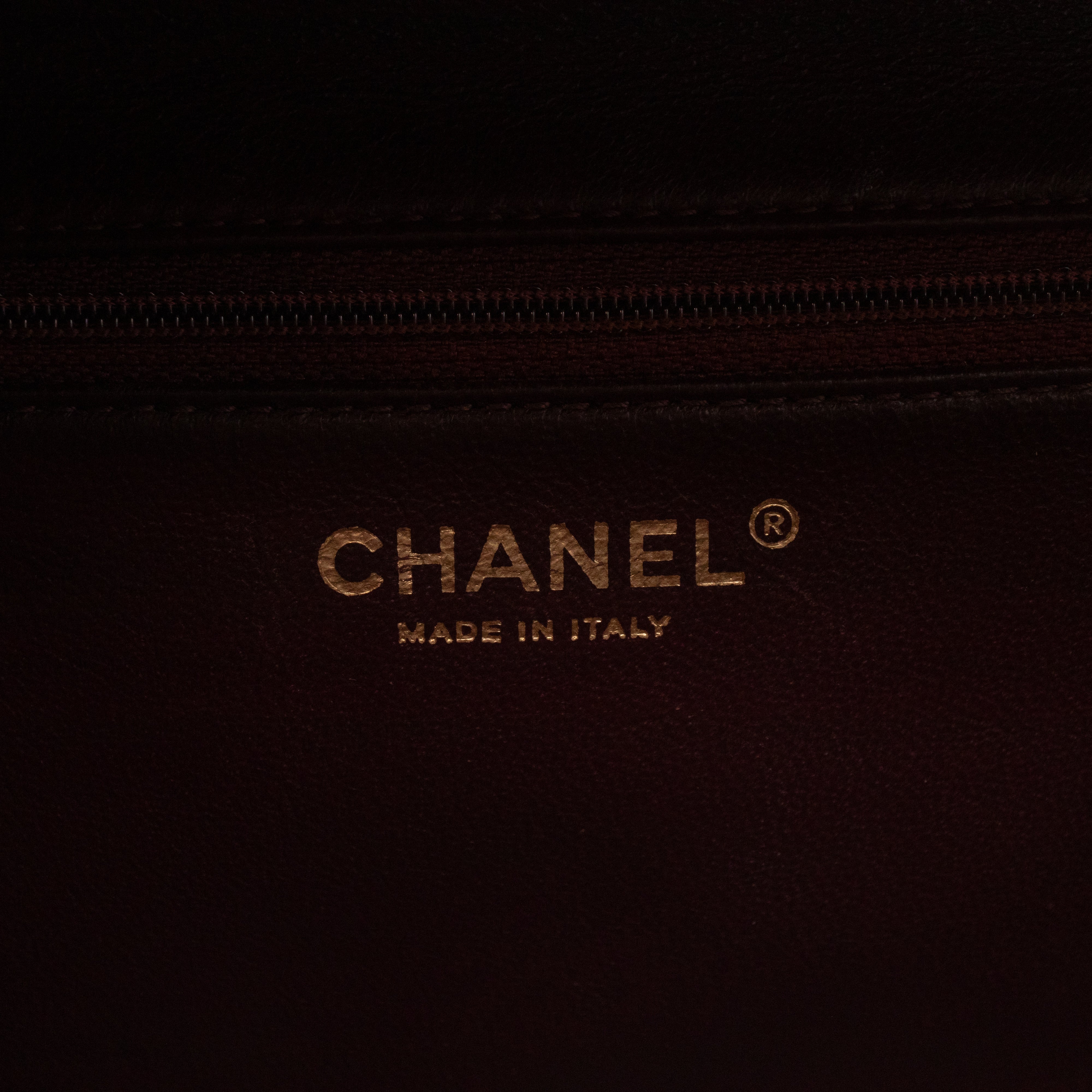 Trendy CC Bowling Bag Black Leather