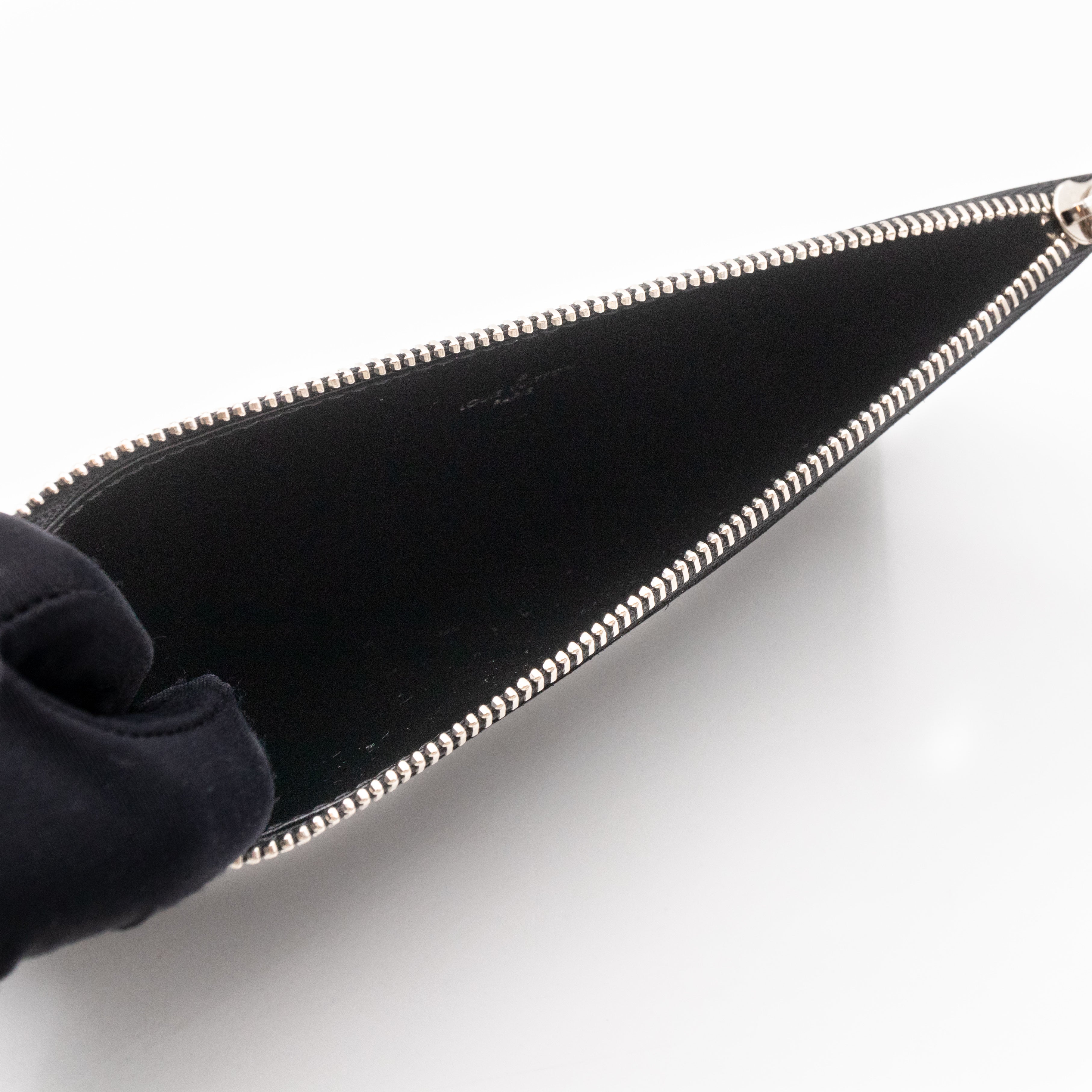 Pochette Felicie Black Epi Leather