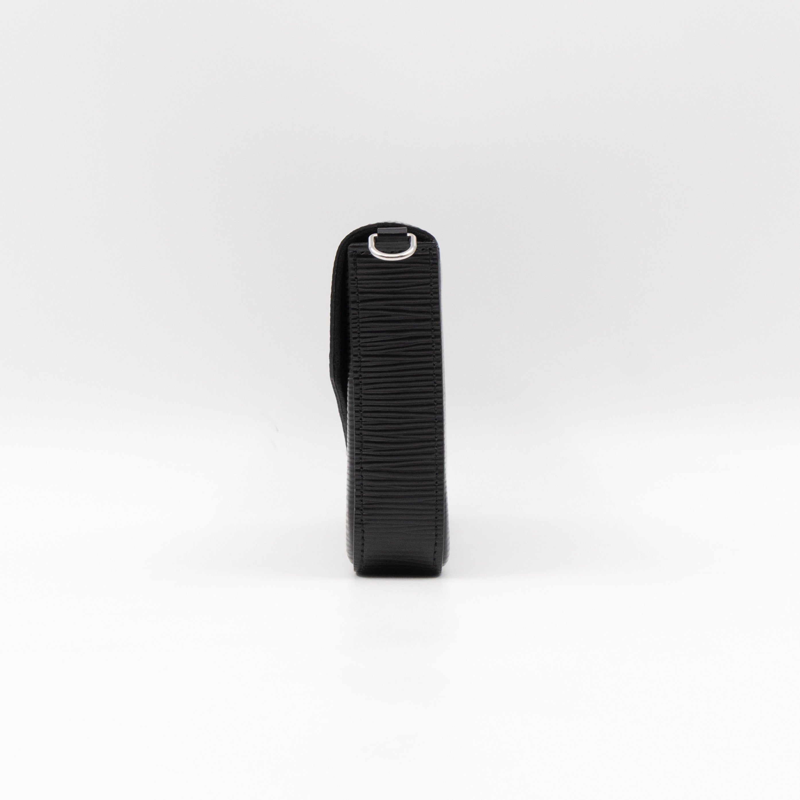 Pochette Felicie Black Epi Leather