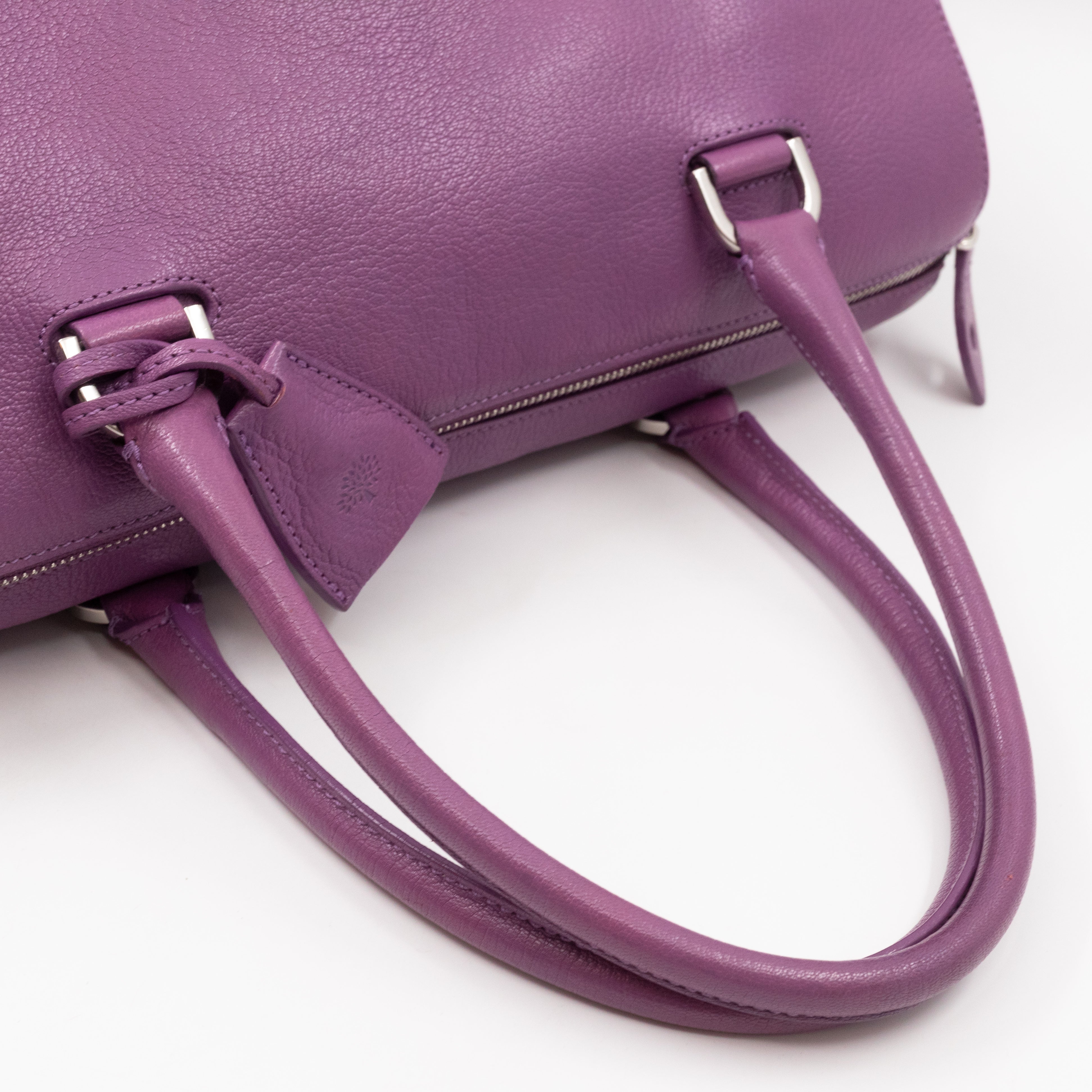 Del Rey Bag Purple Leather