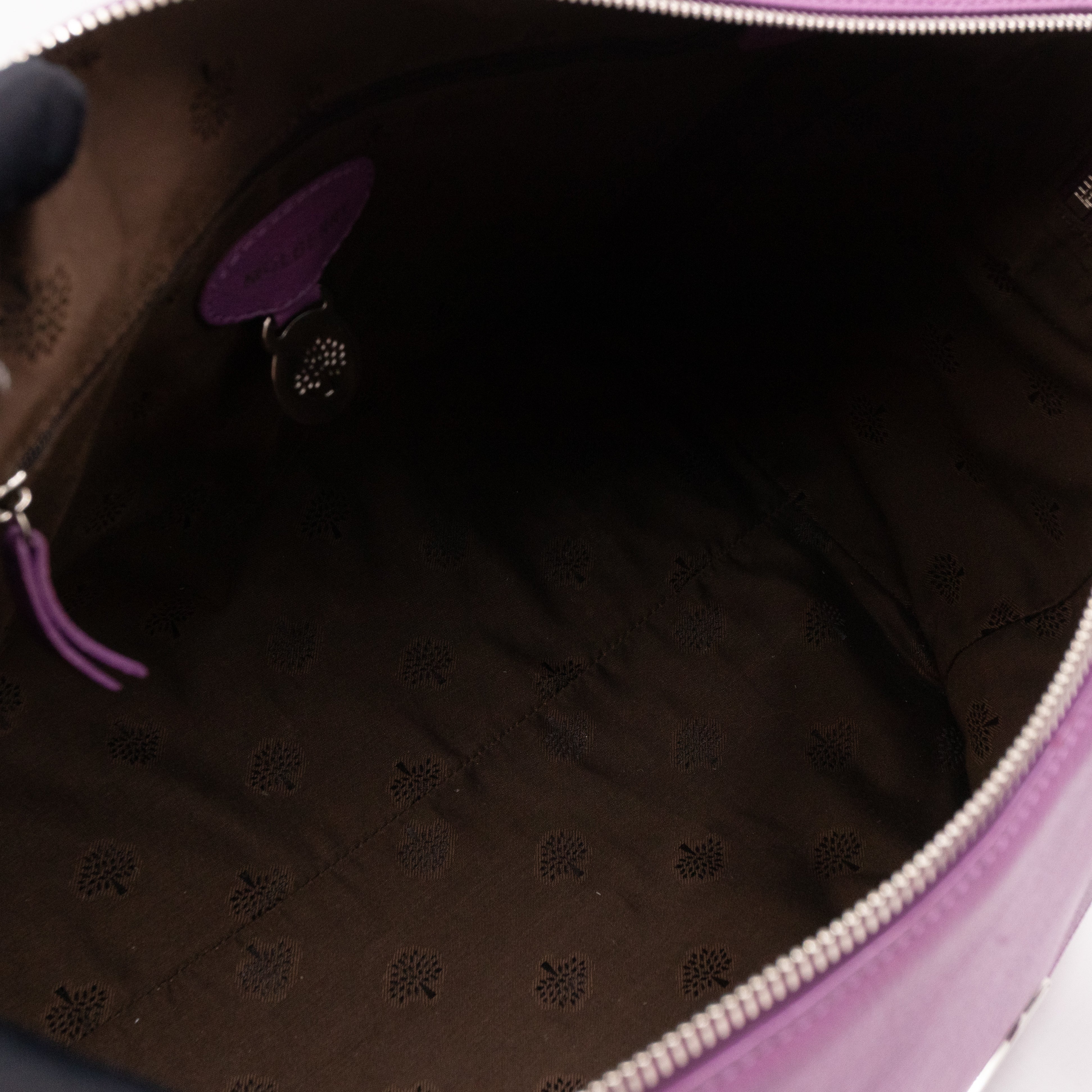 Del Rey Bag Purple Leather