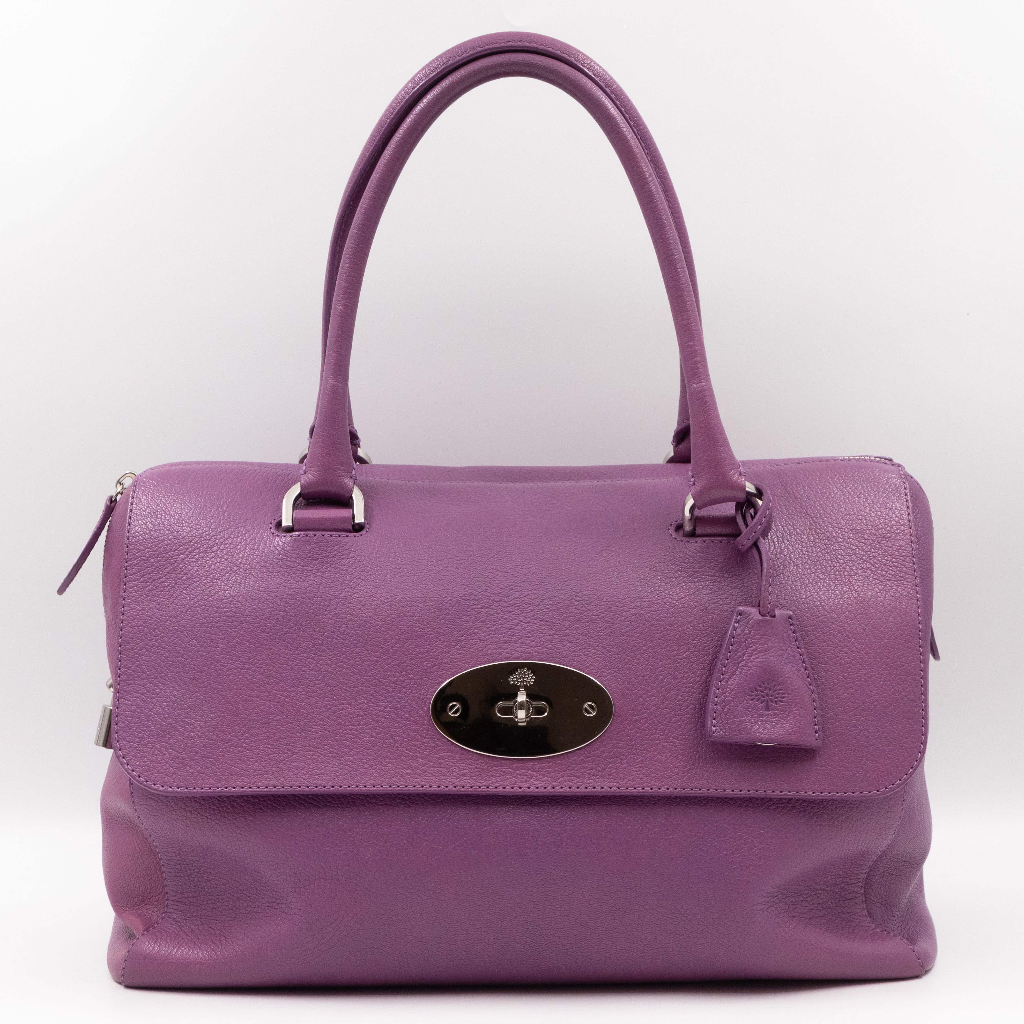 Del Rey Bag Purple Leather