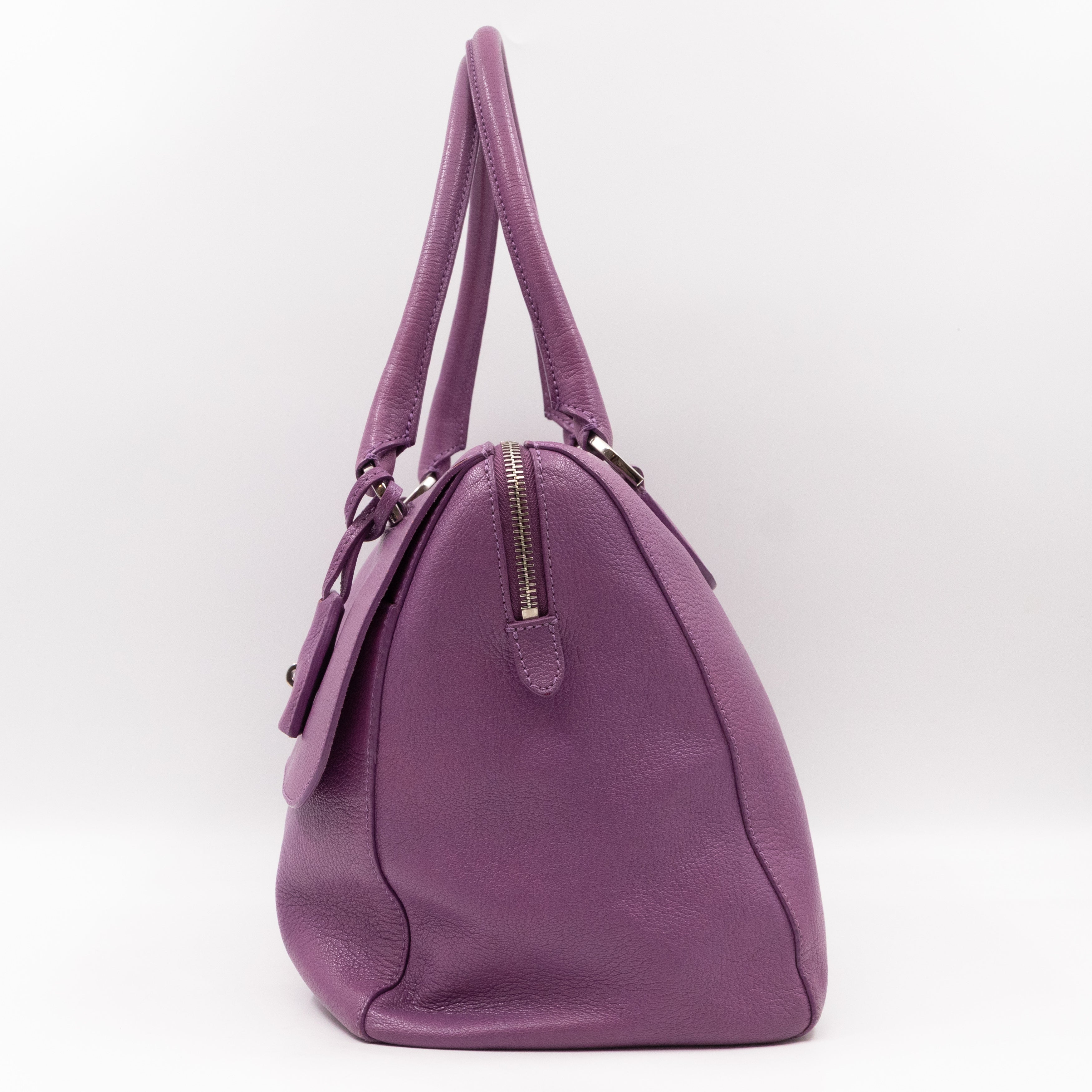 Del Rey Bag Purple Leather
