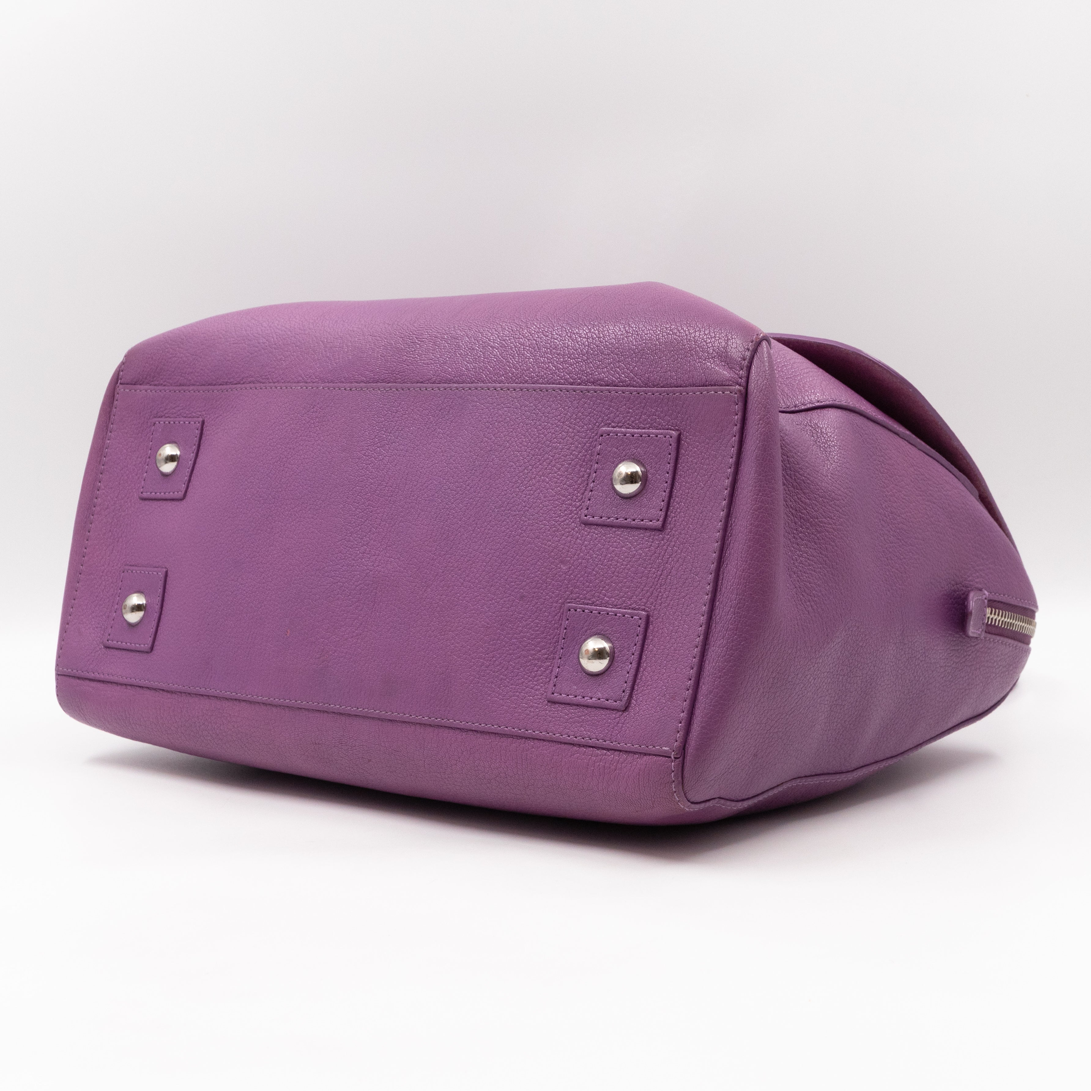 Del Rey Bag Purple Leather