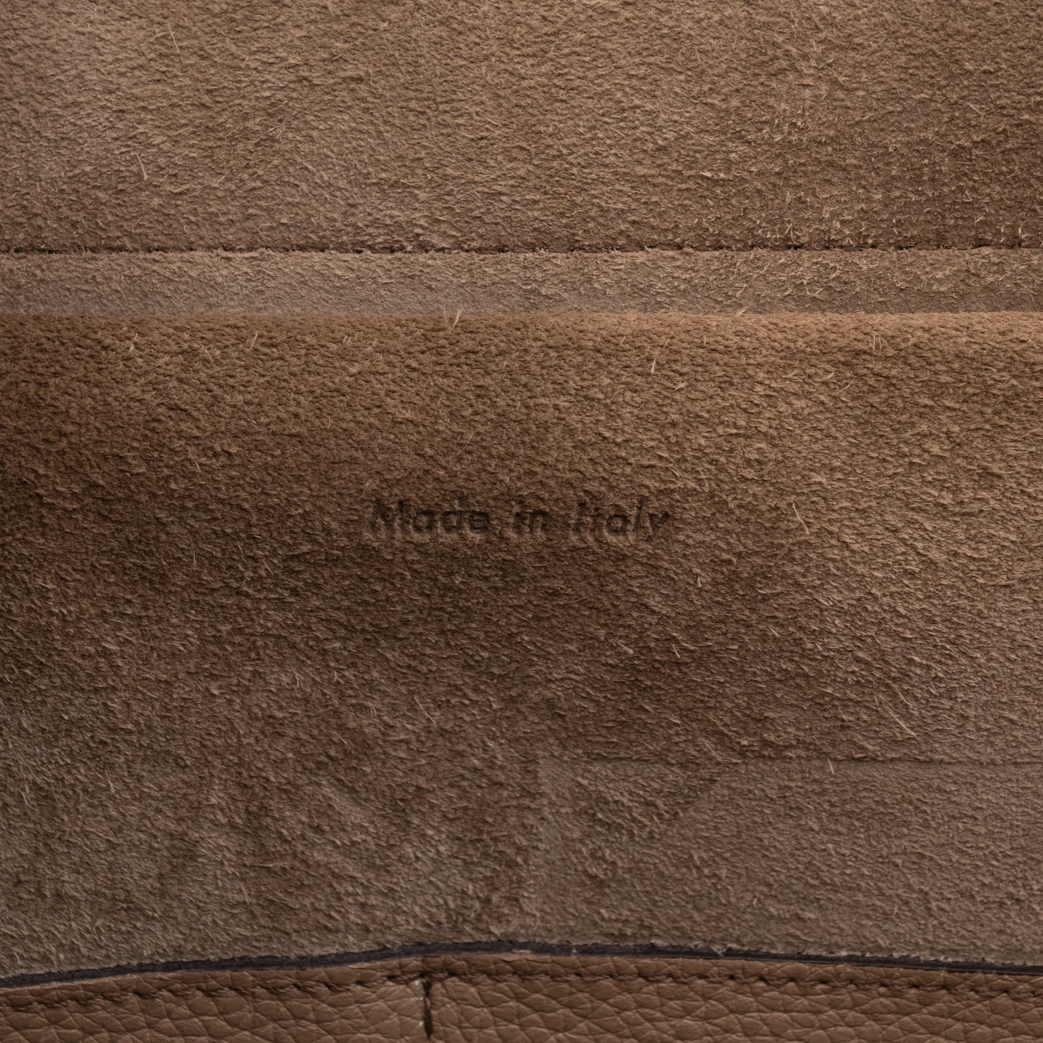 Mini Belt Bag Light Taupe Leather