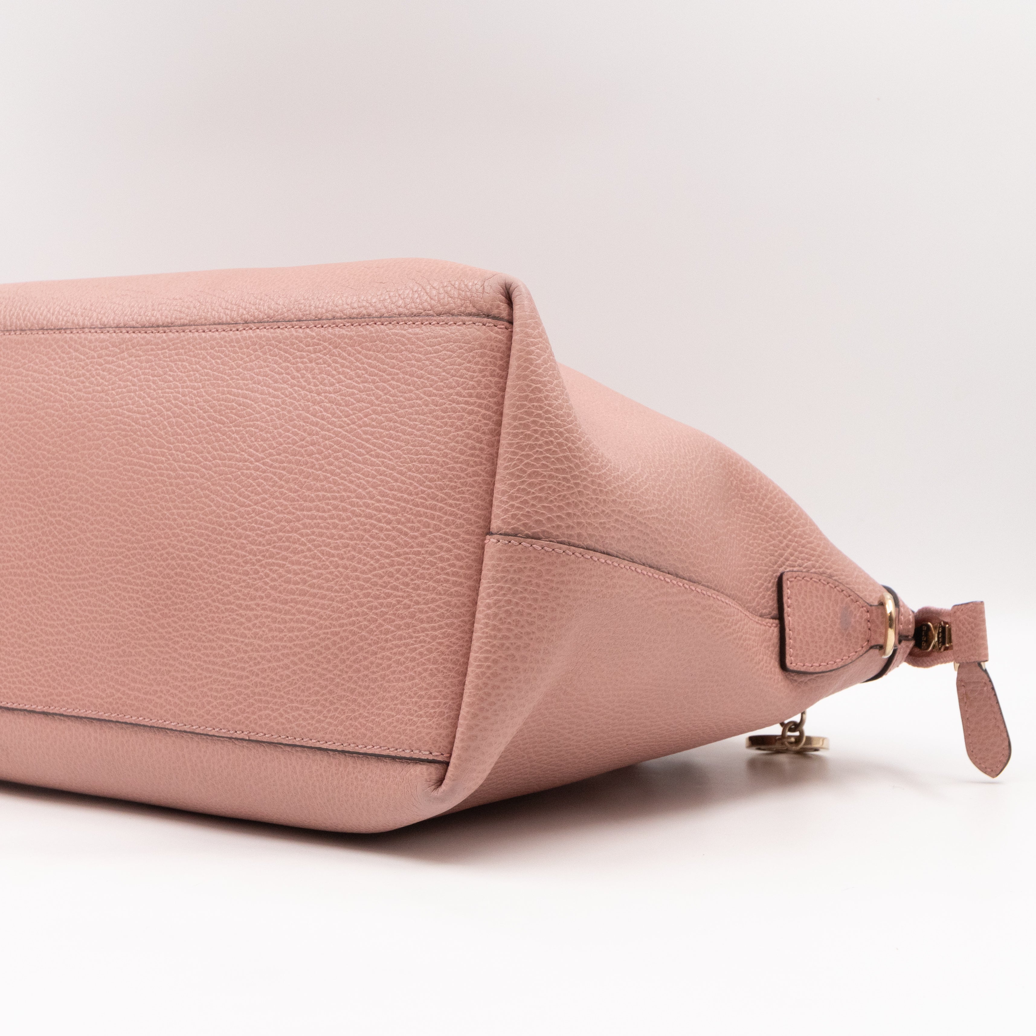 Dome Bag GG Charm Pink Leather