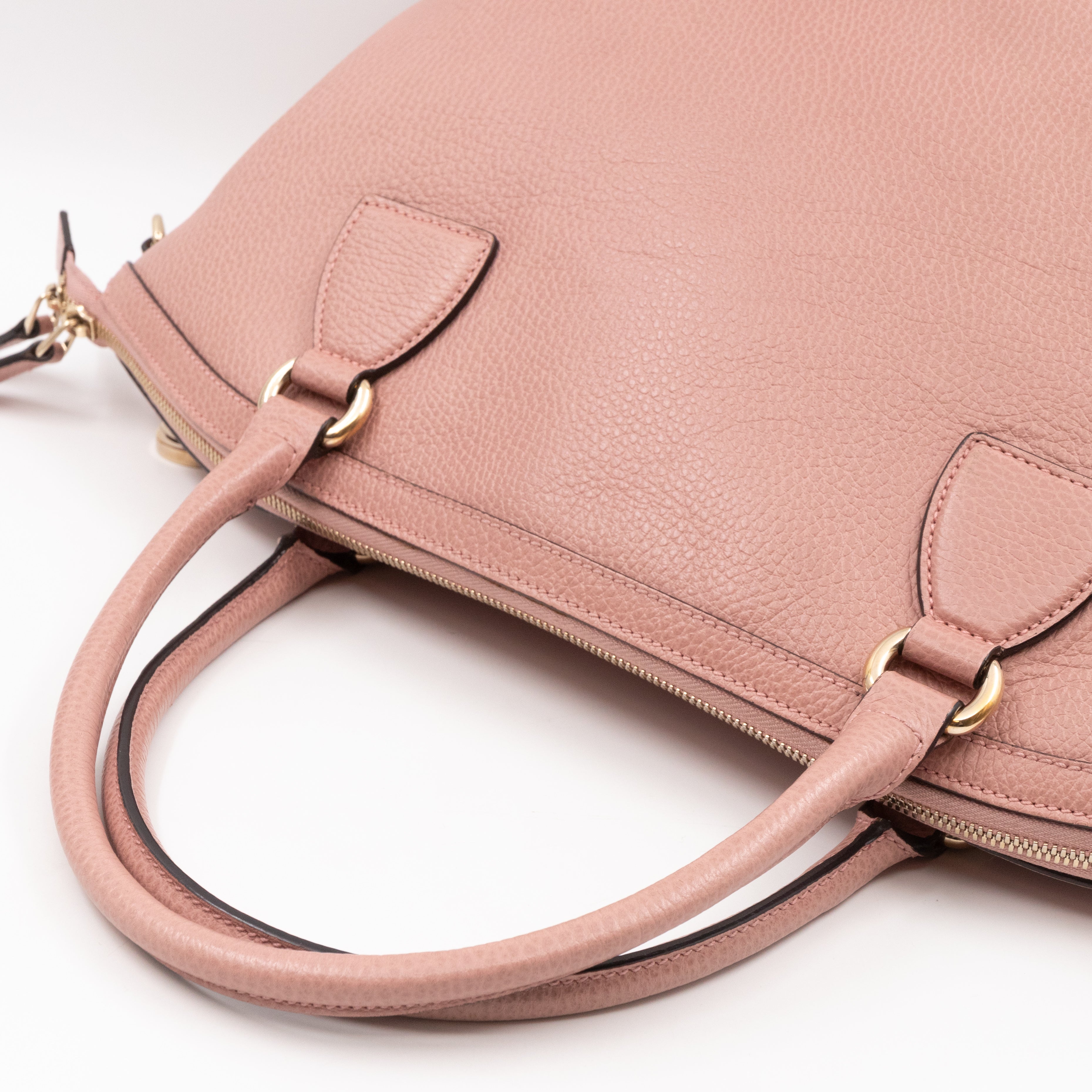 Dome Bag GG Charm Pink Leather