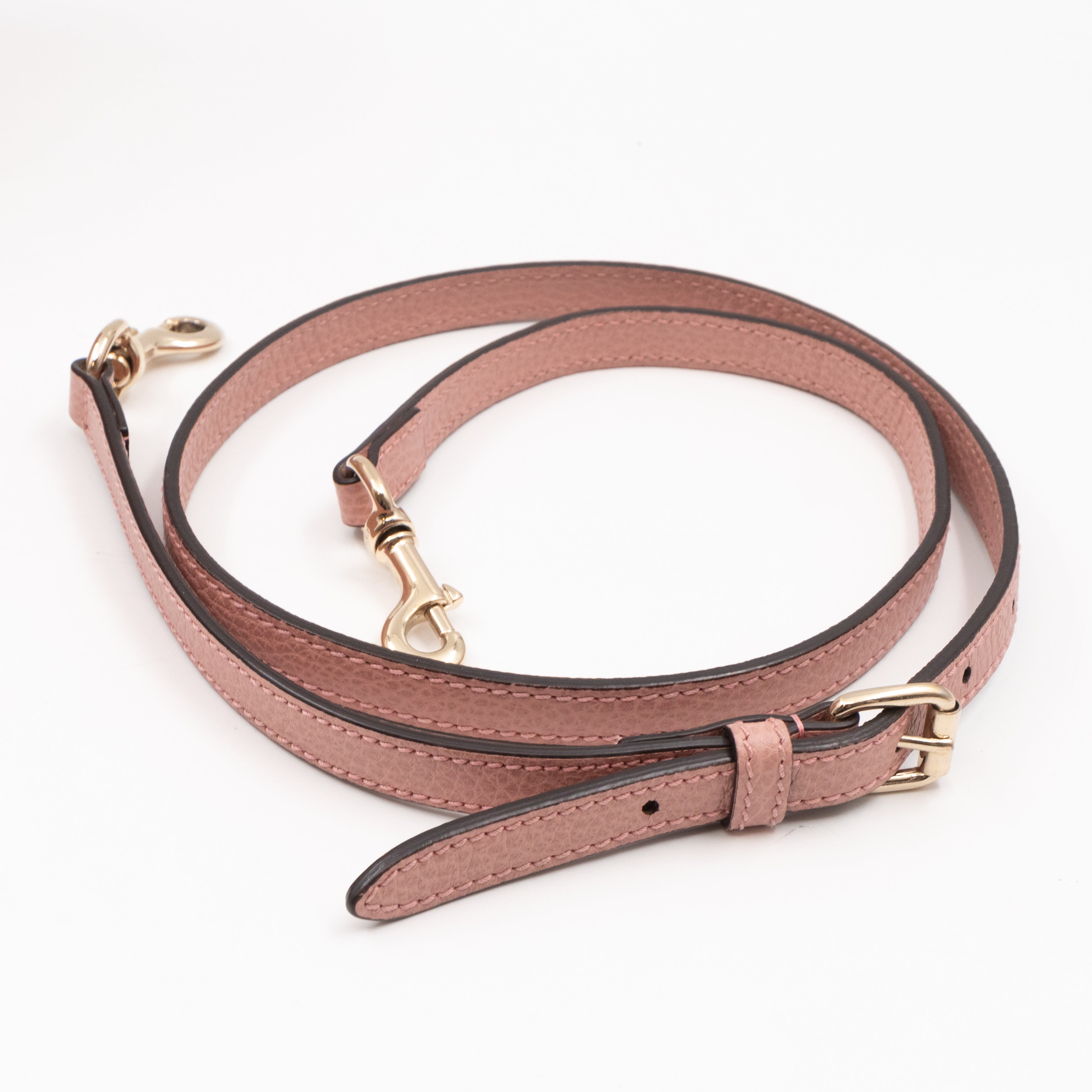 Dome Bag GG Charm Pink Leather