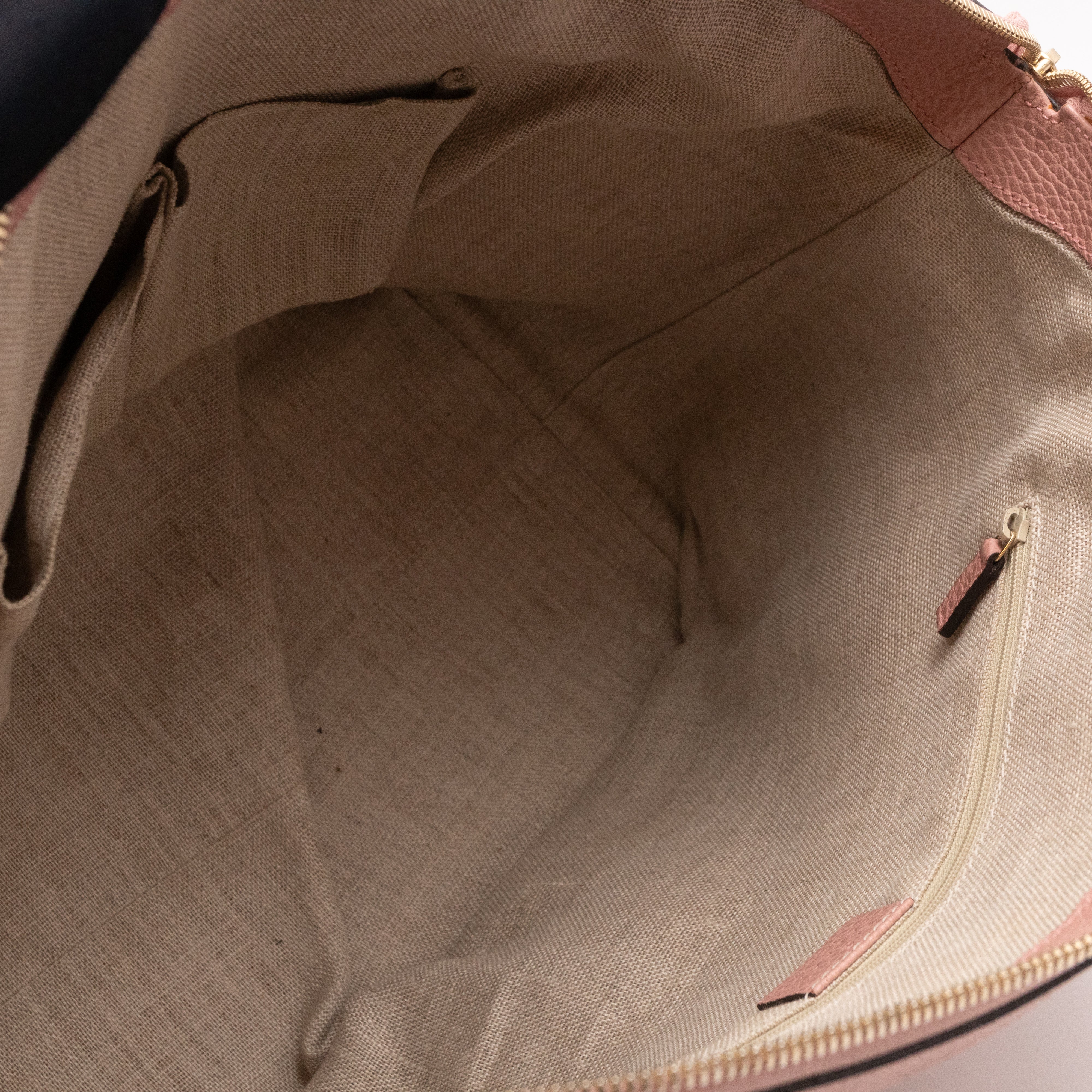 Dome Bag GG Charm Pink Leather