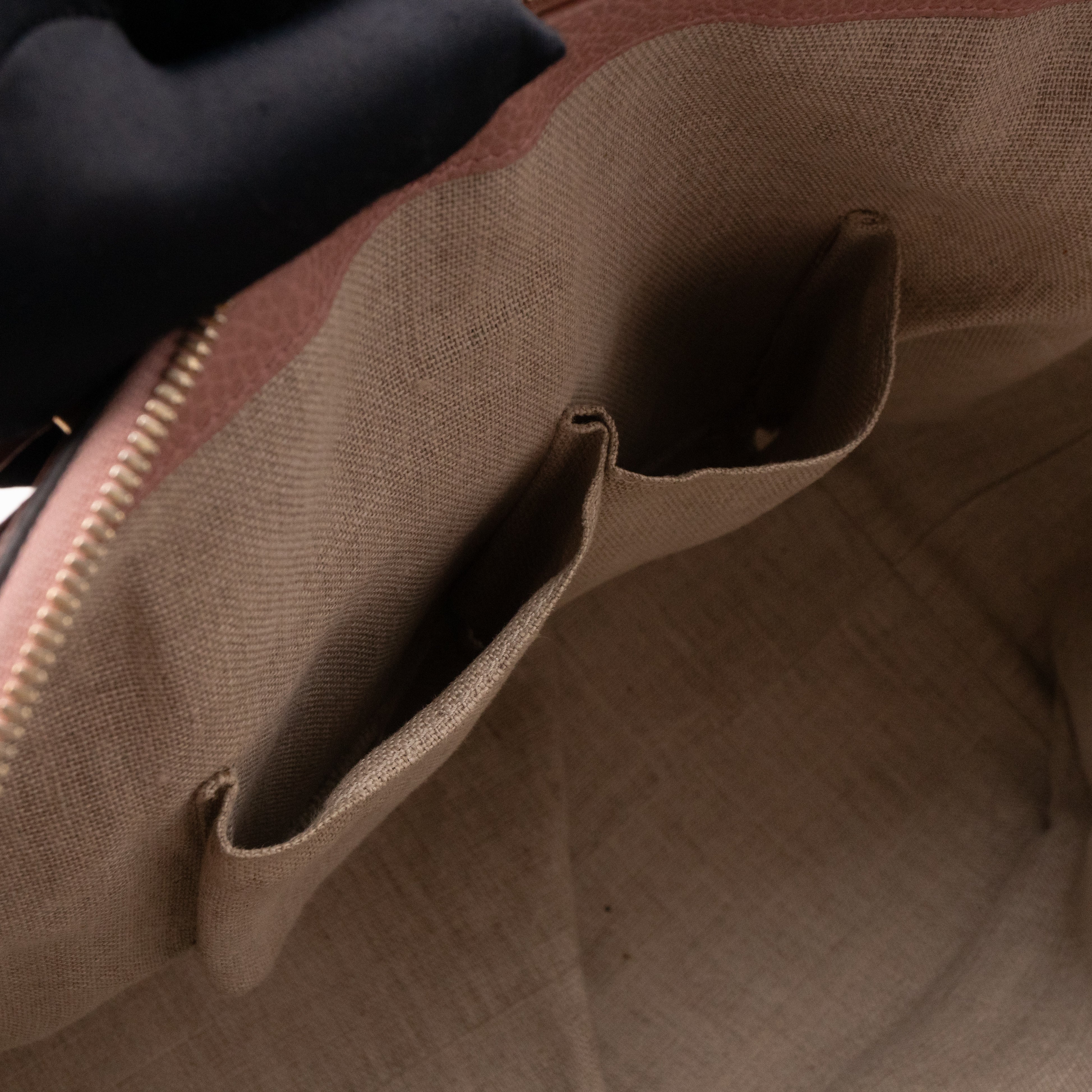 Dome Bag GG Charm Pink Leather