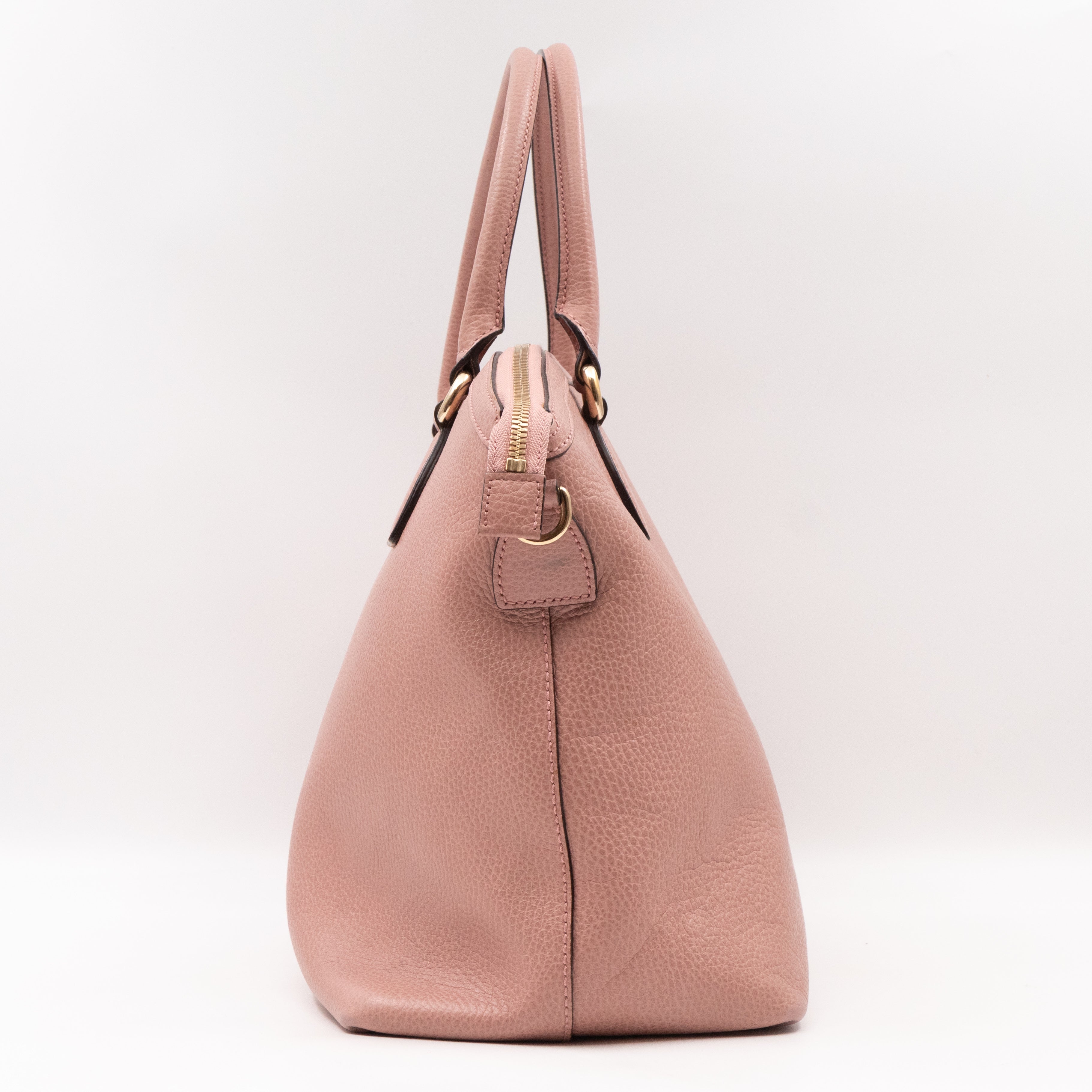 Dome Bag GG Charm Pink Leather
