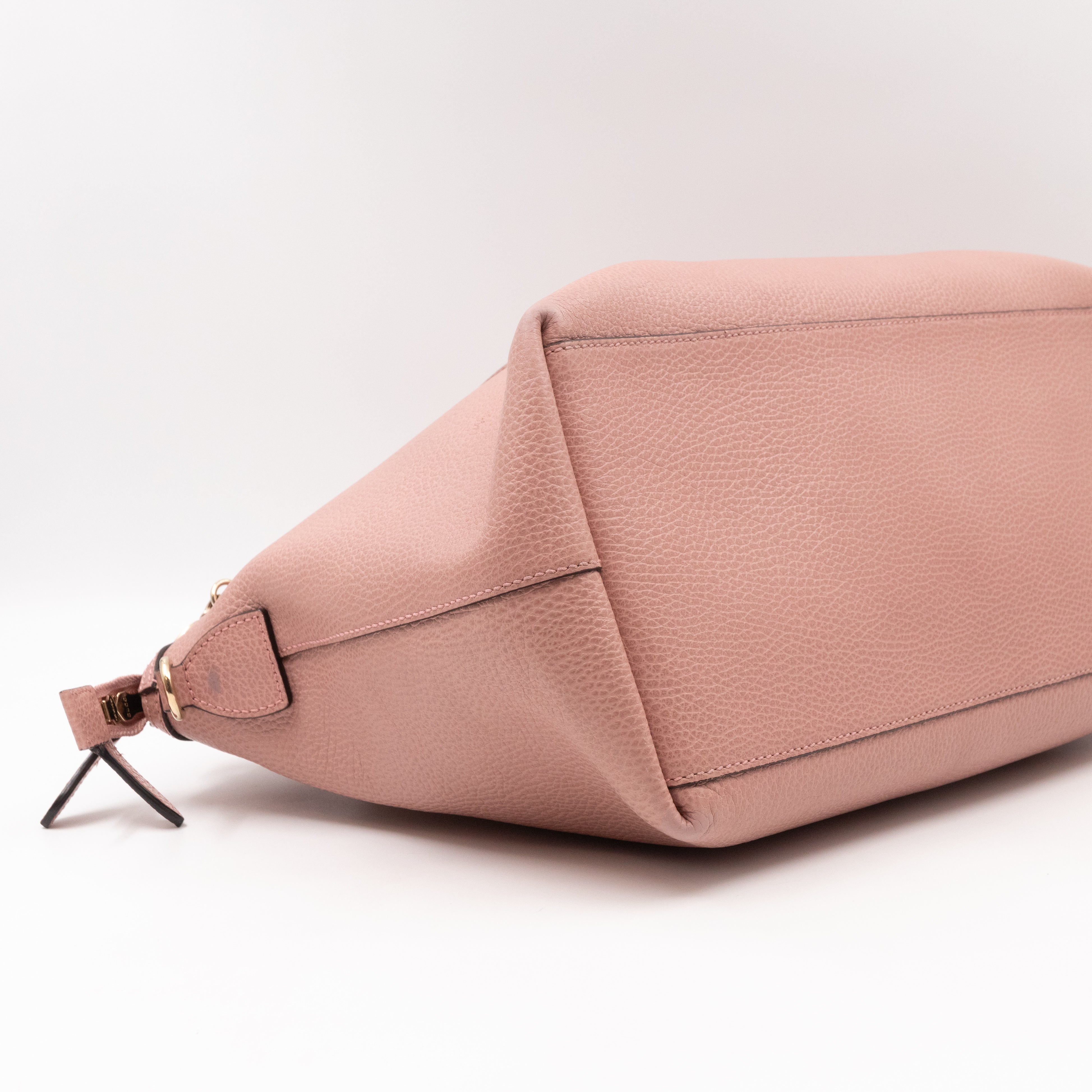 Dome Bag GG Charm Pink Leather