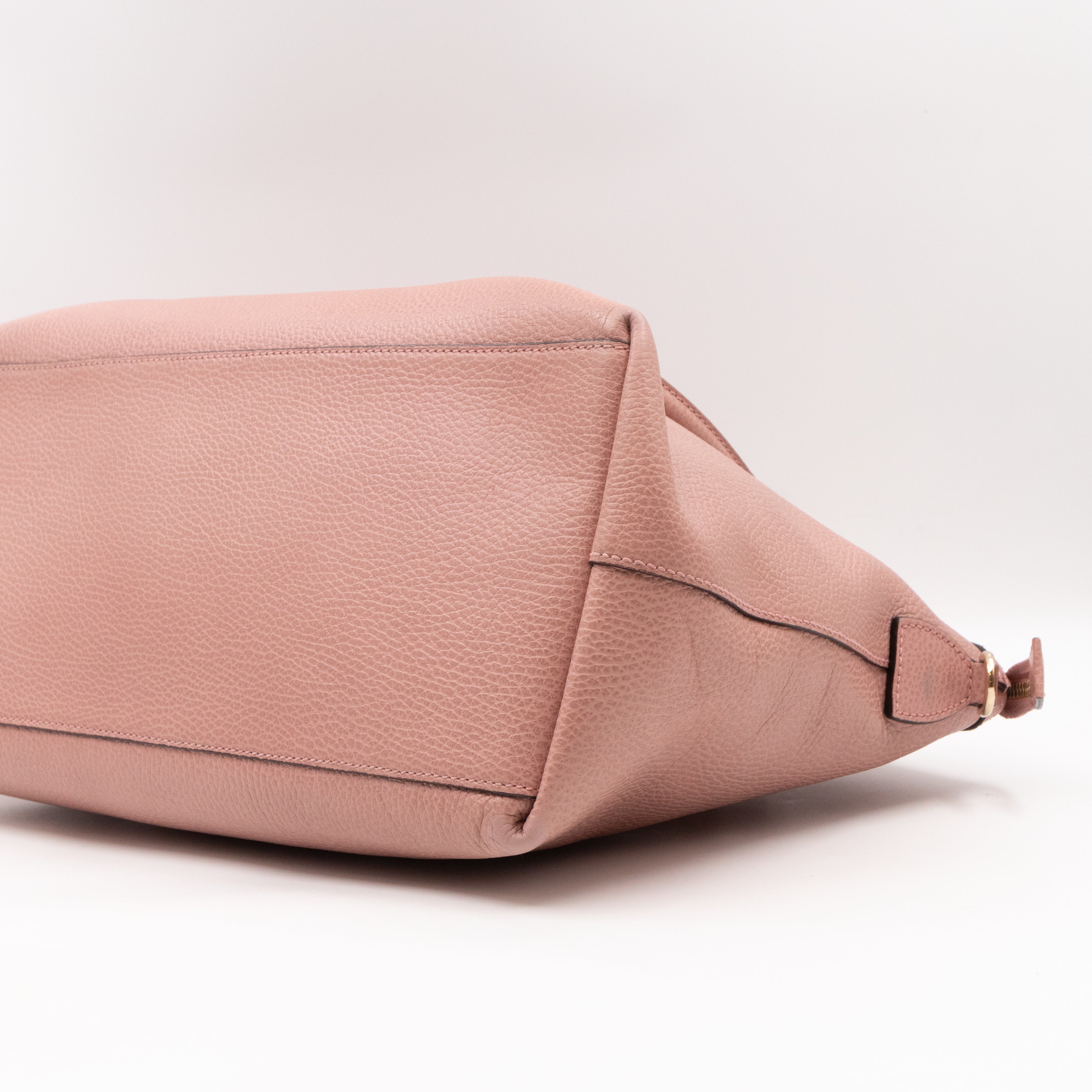 Dome Bag GG Charm Pink Leather