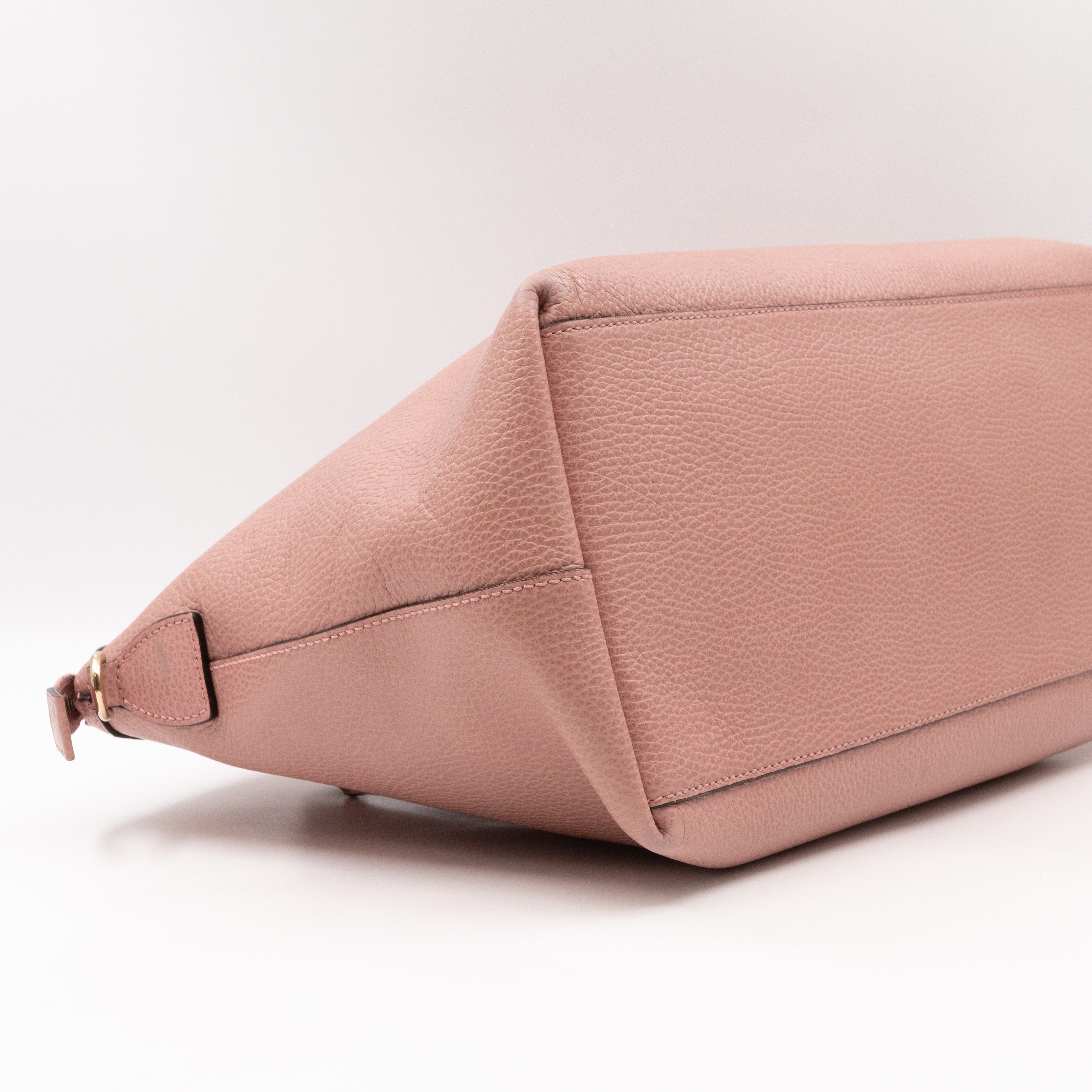 Dome Bag GG Charm Pink Leather