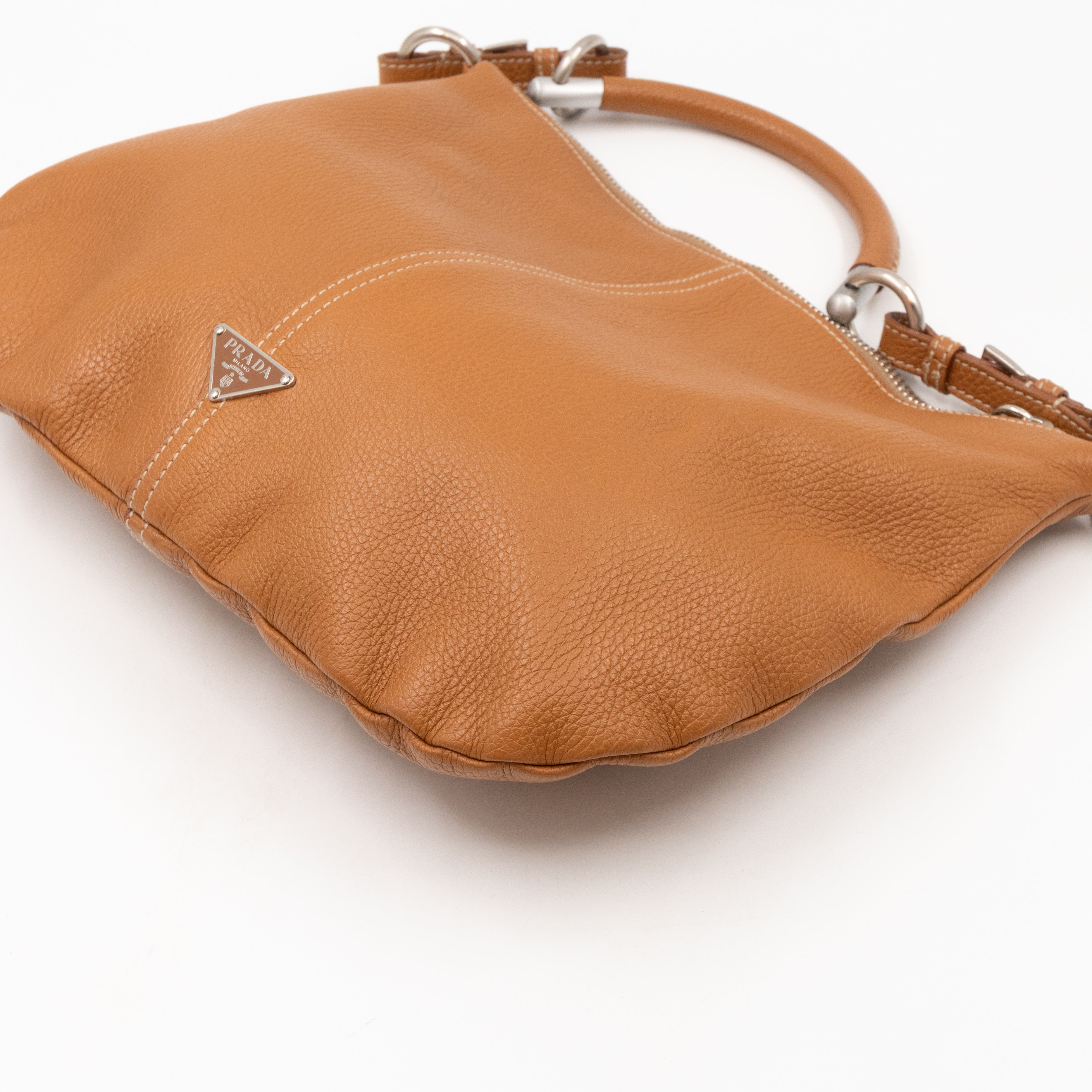 Shoulder Bag Brown Leather