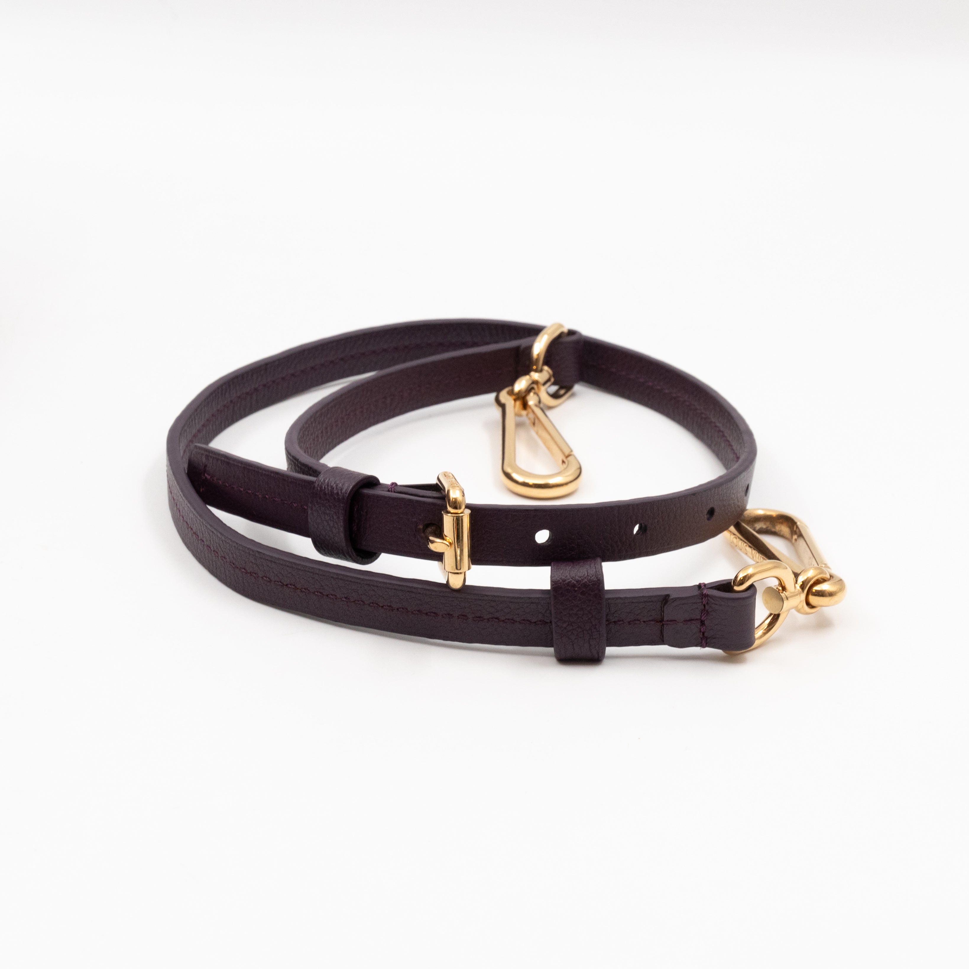 Audacieuse MM Aubergine Monogram Empreinte