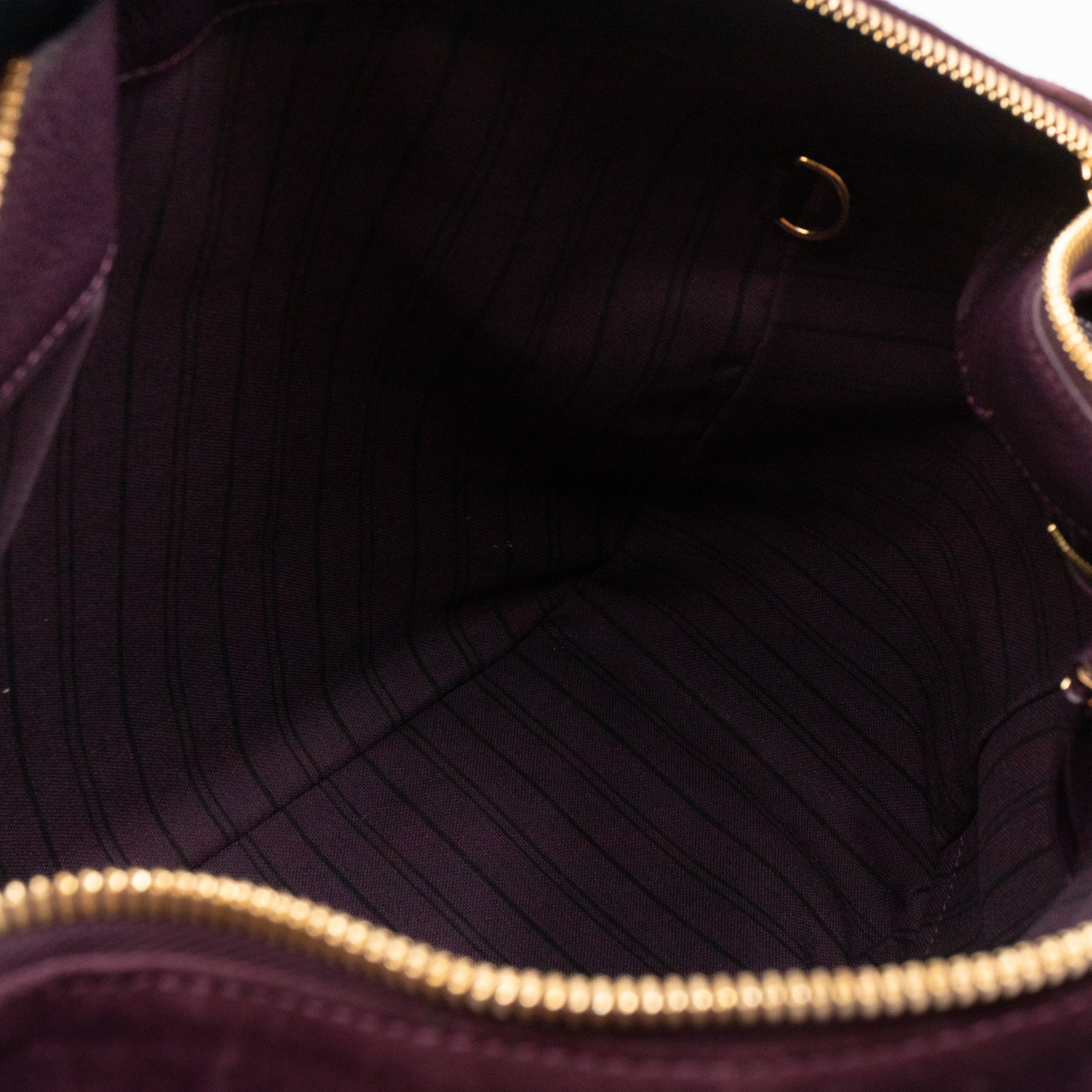Audacieuse MM Aubergine Monogram Empreinte